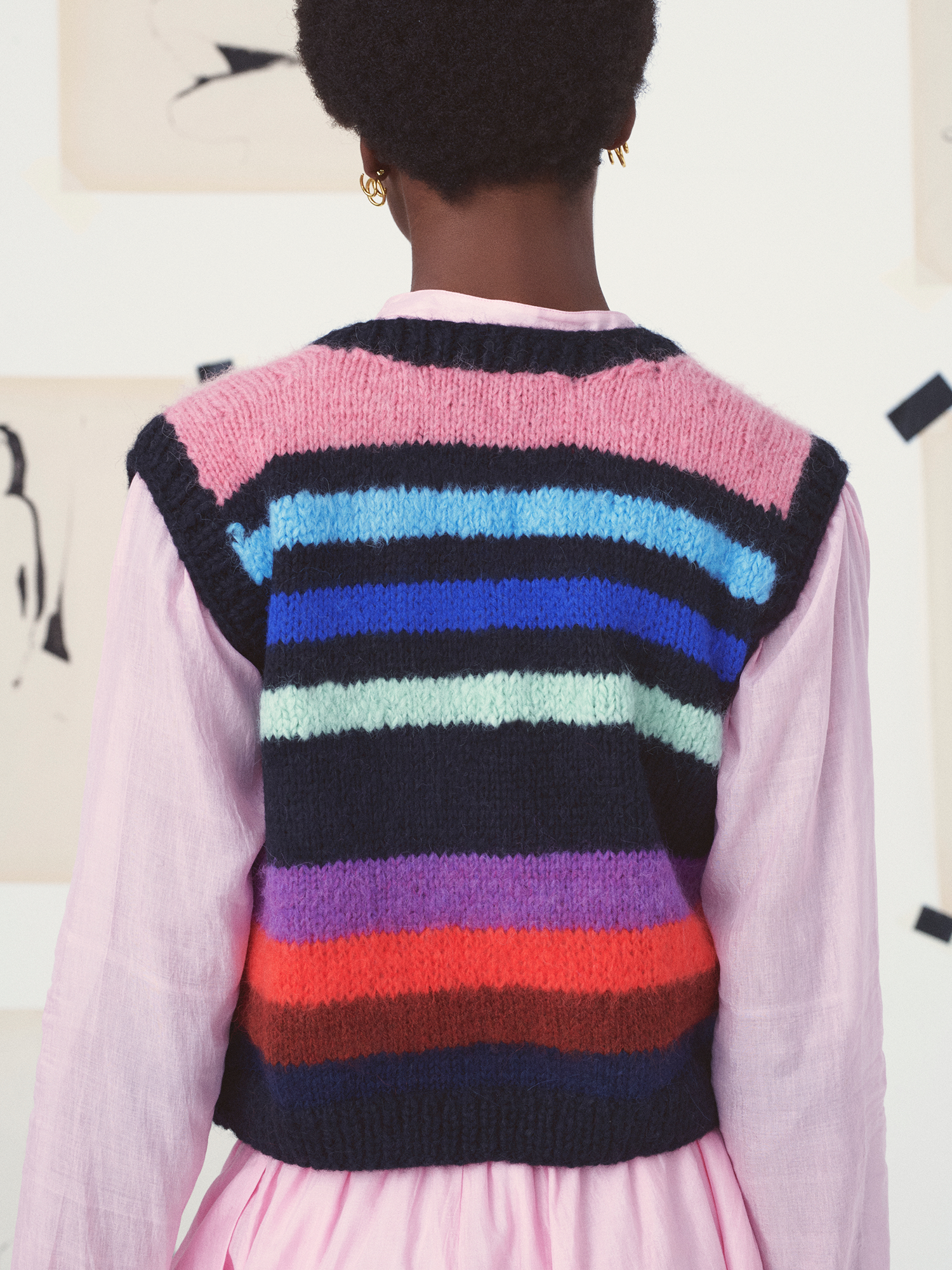 cardigan-claudel-statement-multico