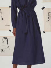 skirt-maria-impressionnisme-marine