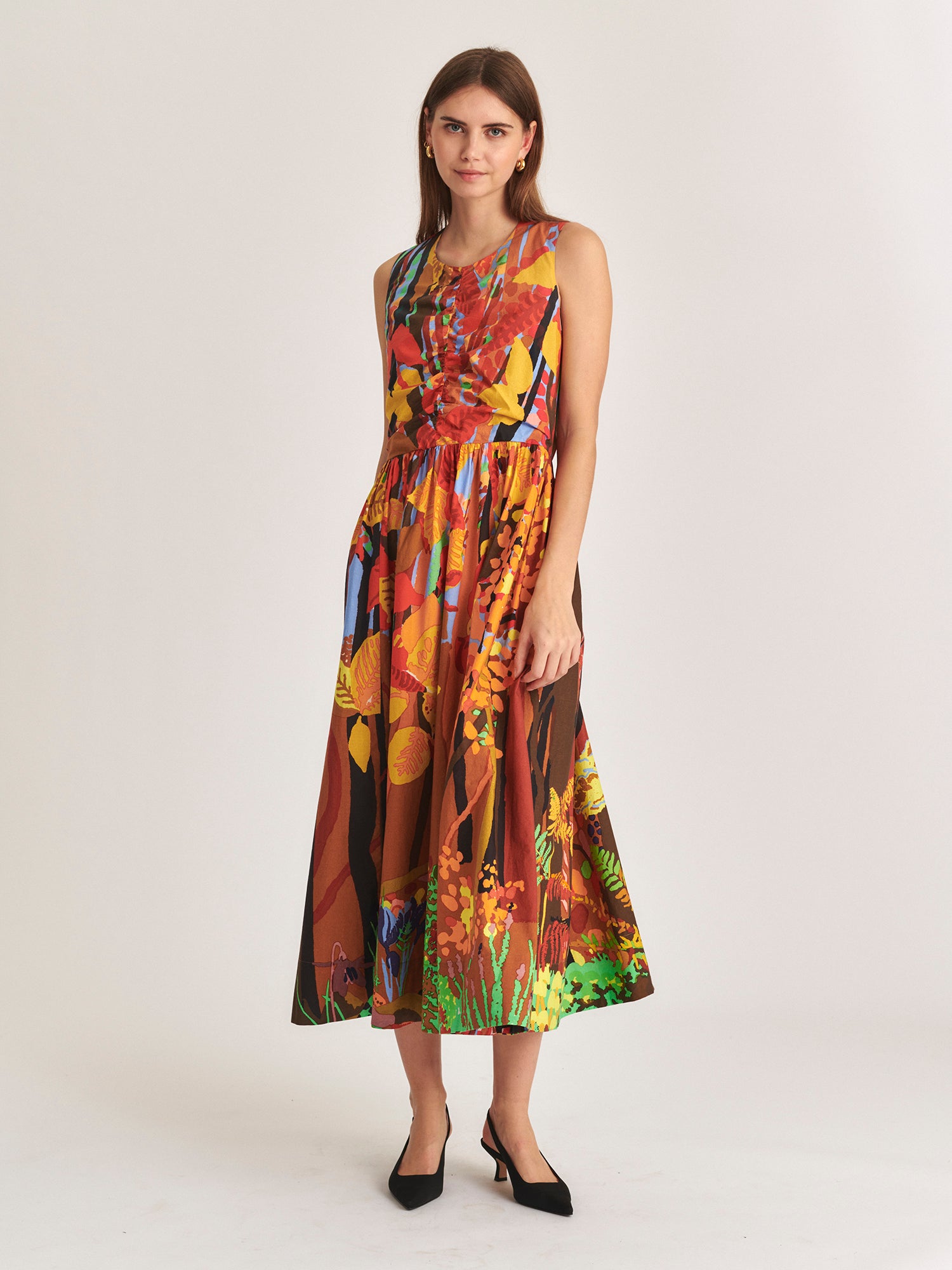 The Ilana dress - the forest