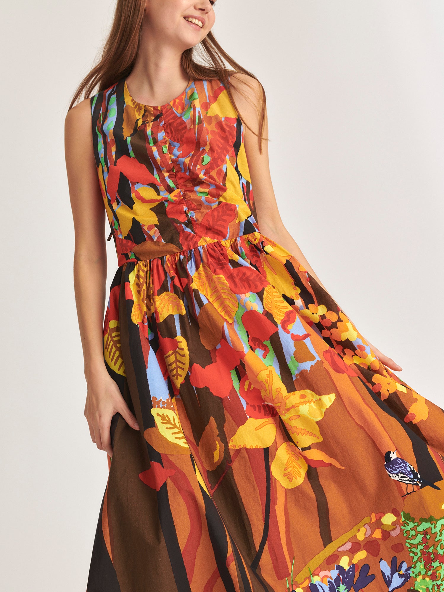 The Ilana dress - the forest
