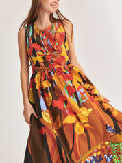 The Ilana dress - the forest