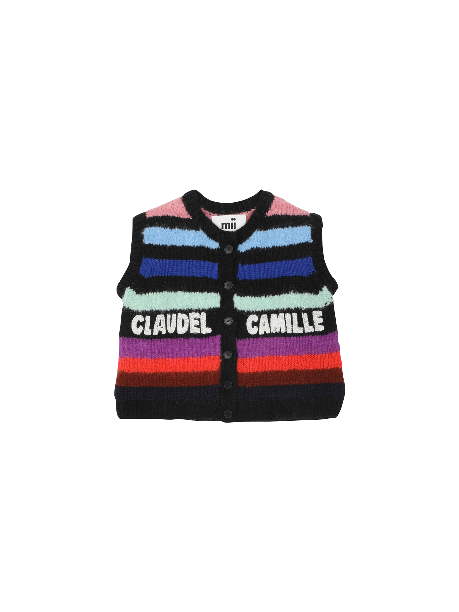 cardigan-claudel-statement-multico