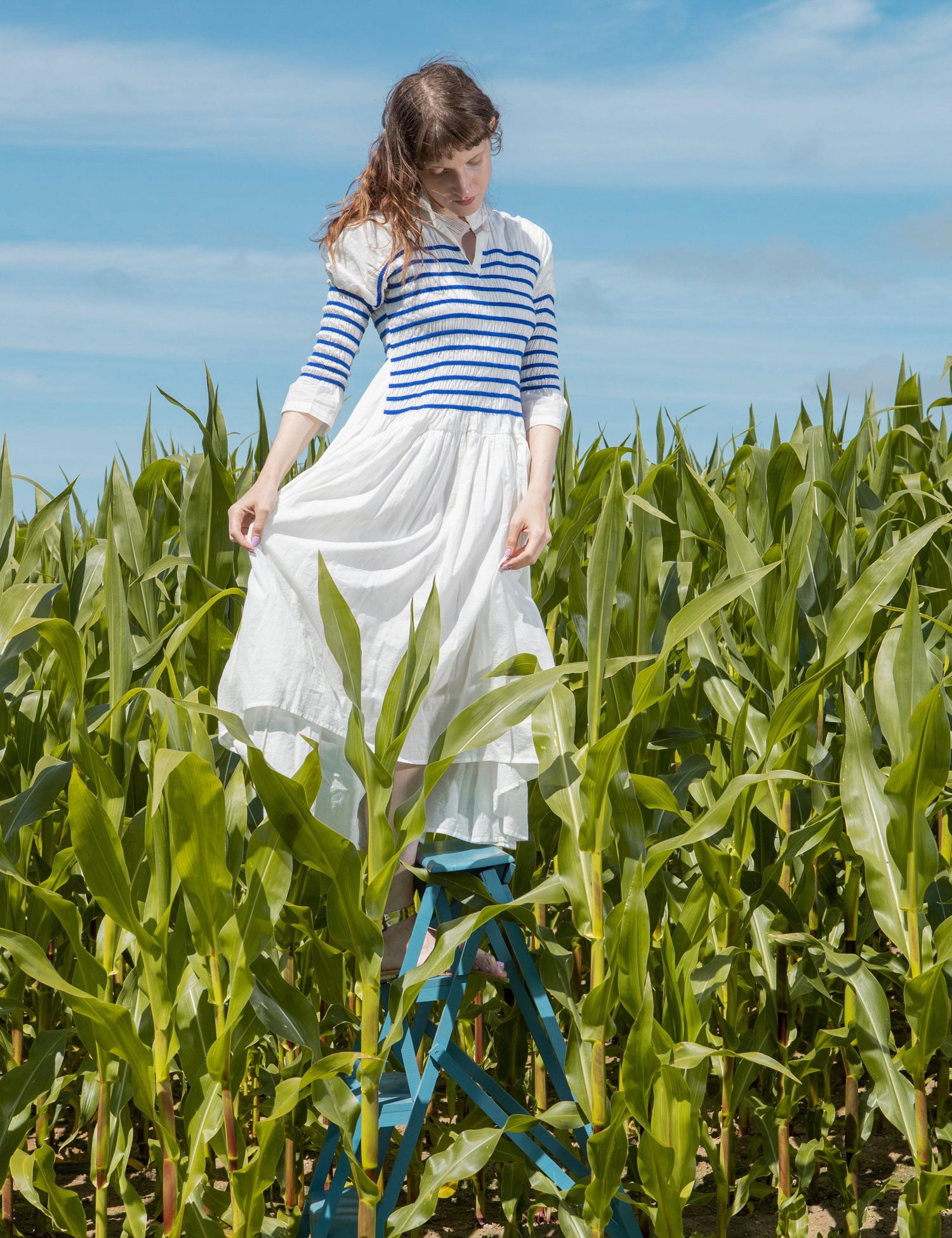 robe-tara-mariniere-white