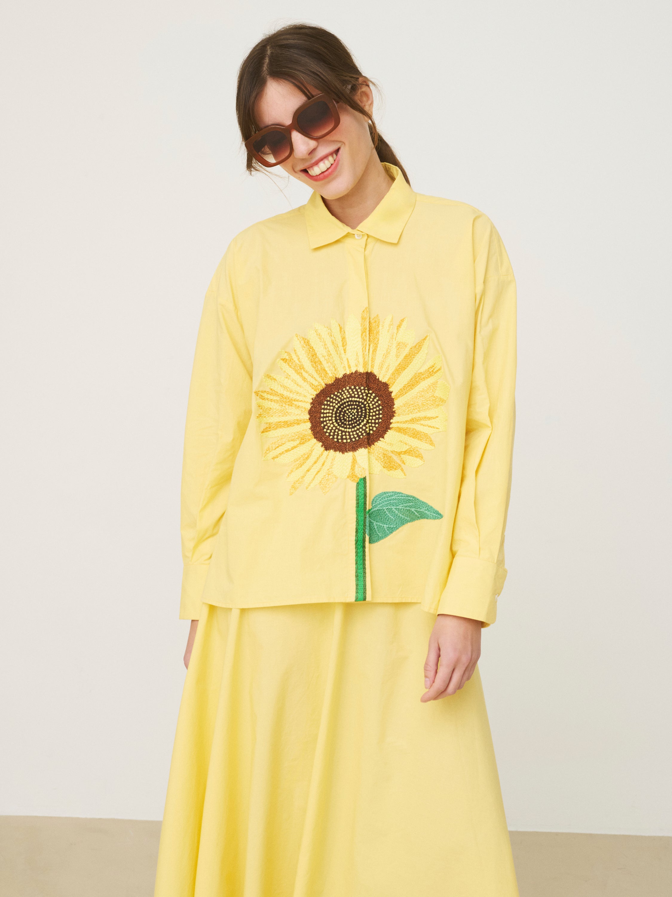 CHEMISE GRETA - TOURNESOL