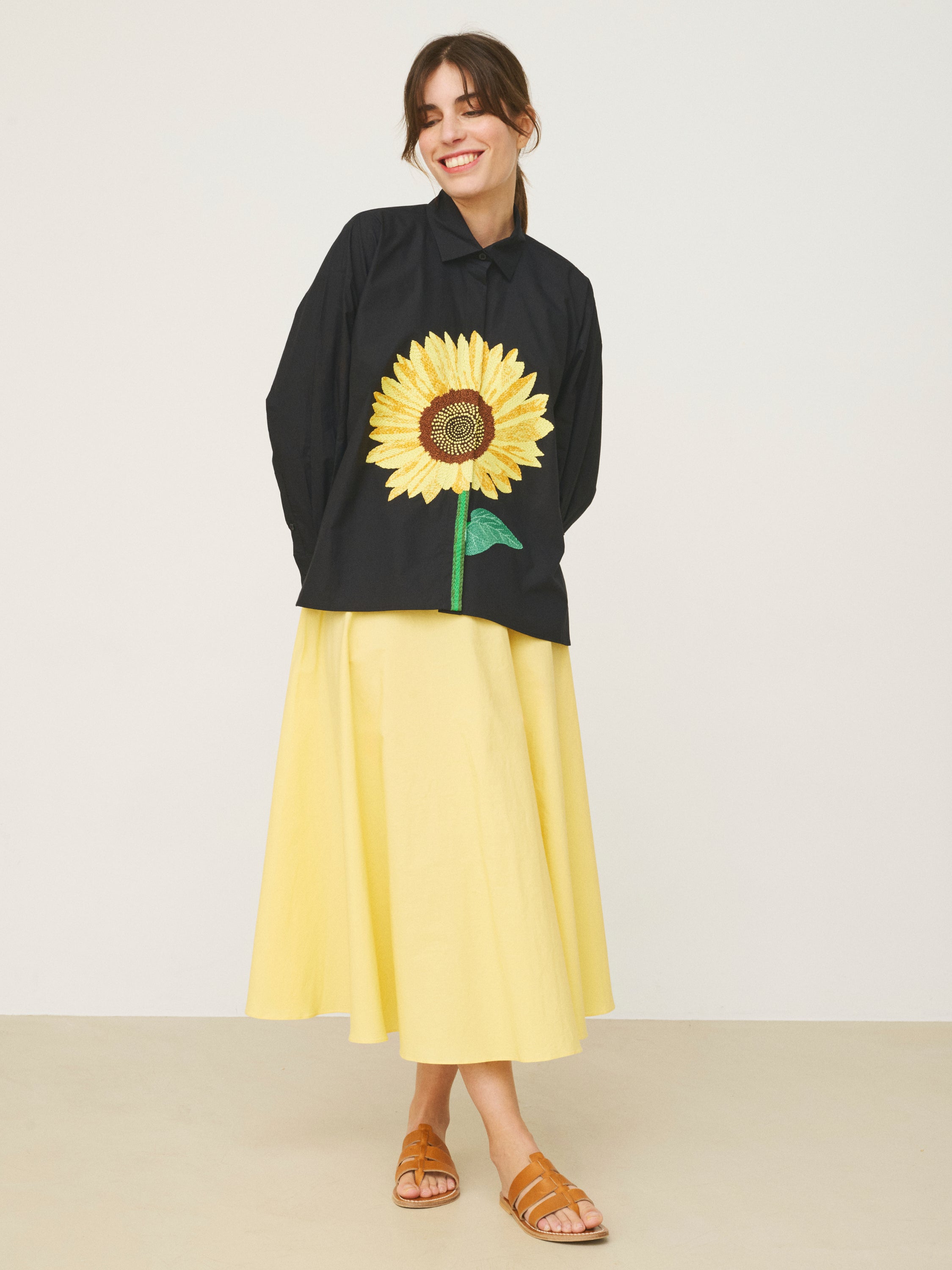 CHEMISE GRETA - TOURNESOL