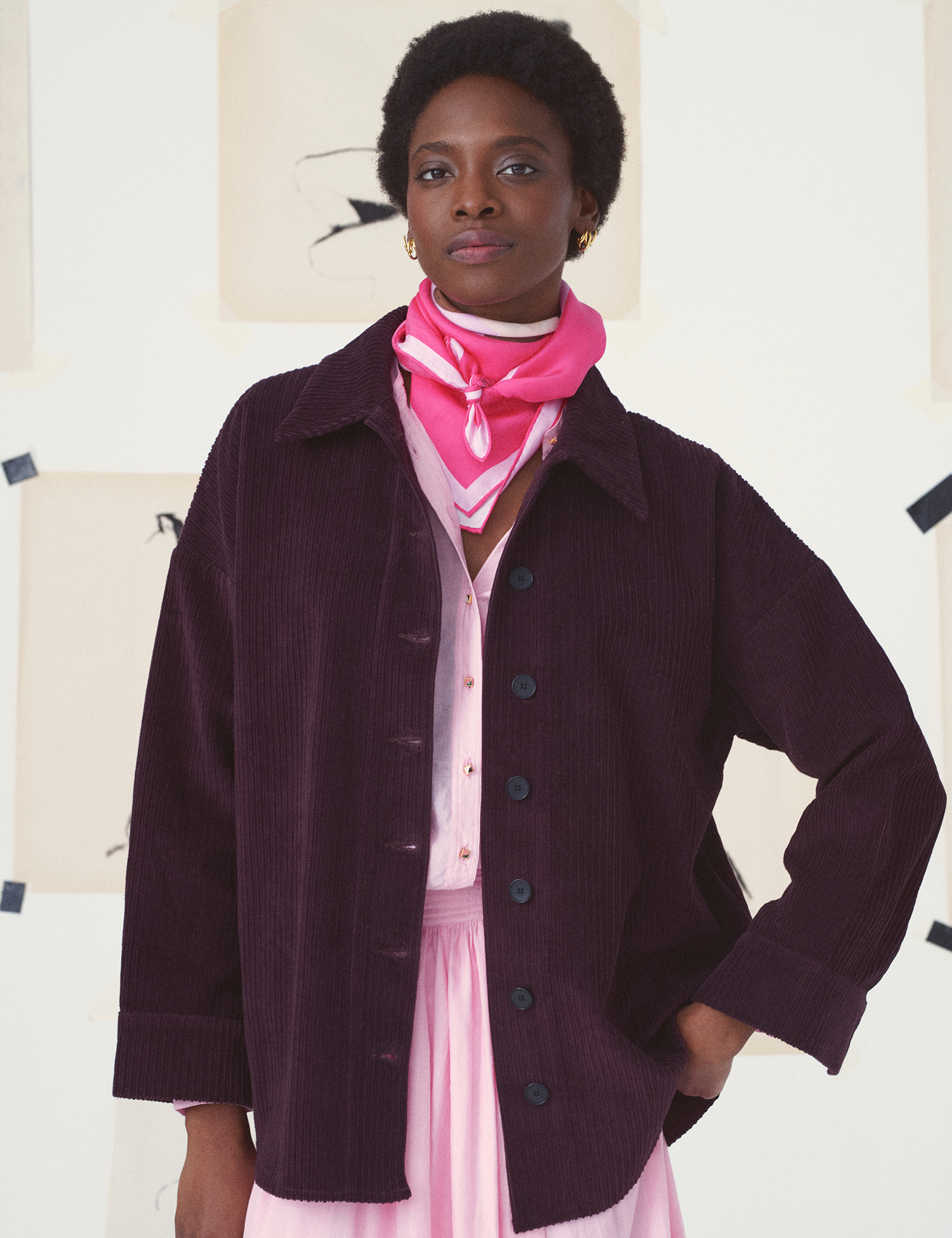 shirt-fifou-abstraction-burgundy