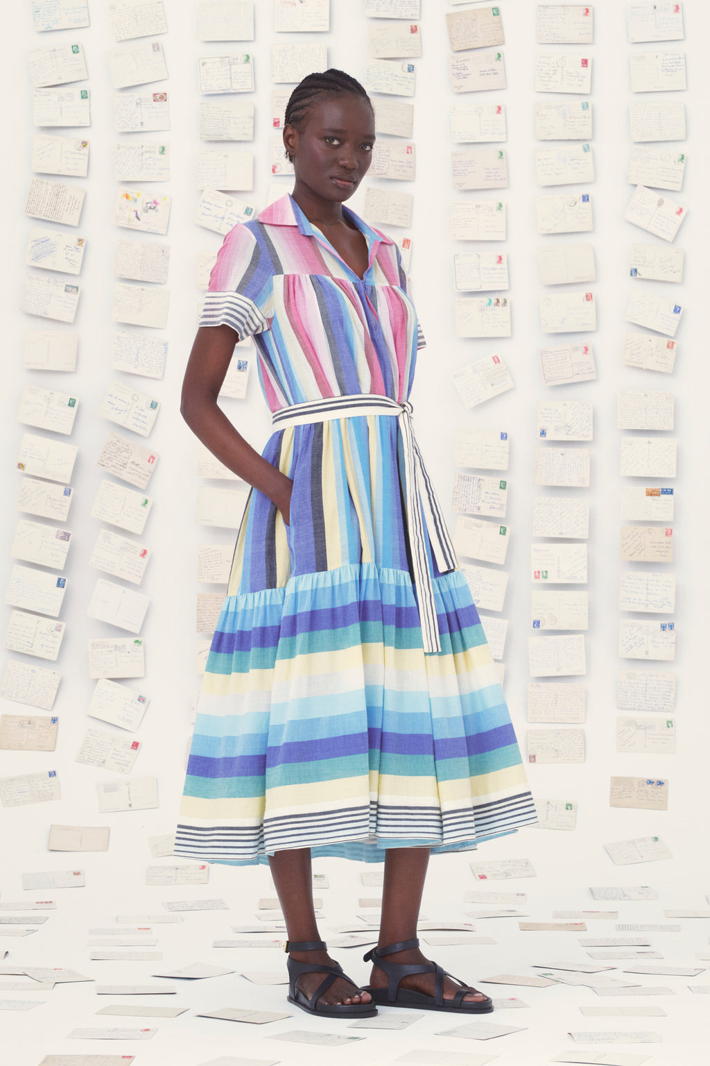 MICHELLE DRESS - CYCLADES