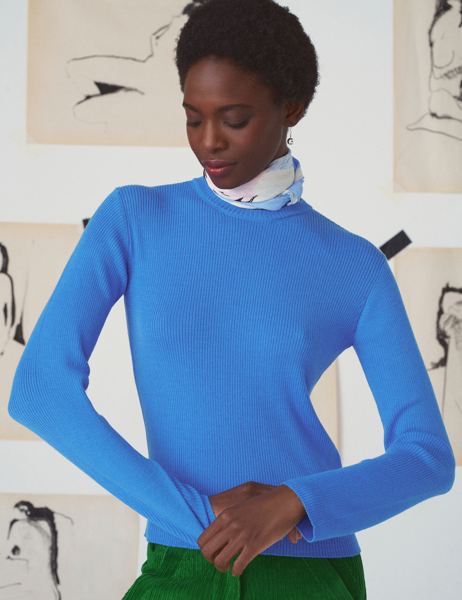 top-clara-statement-azurblue