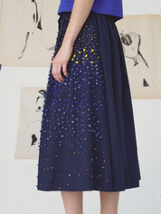 skirt-mona-impressionnisme-marineblue