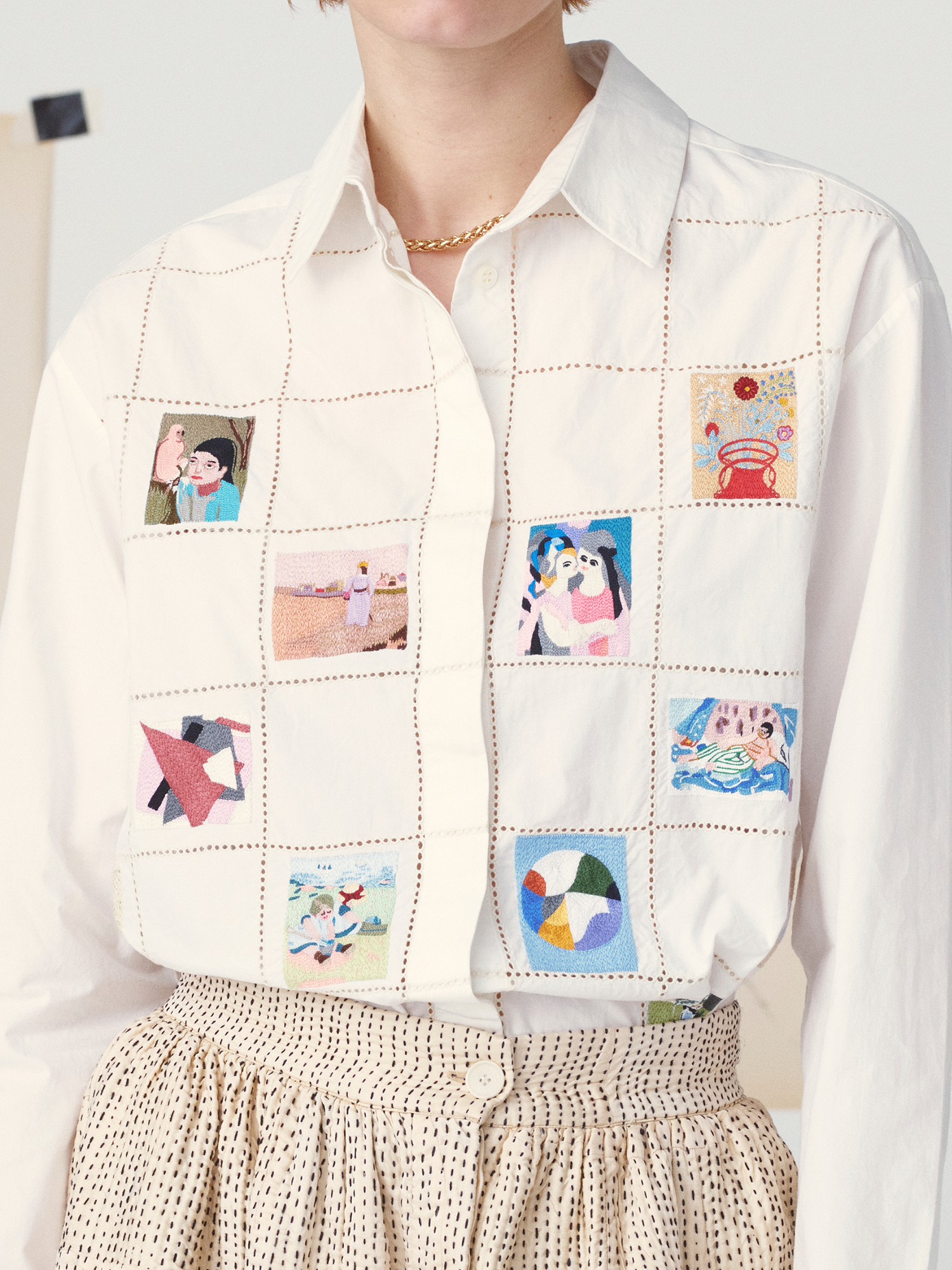 shirt-milou-statement-white