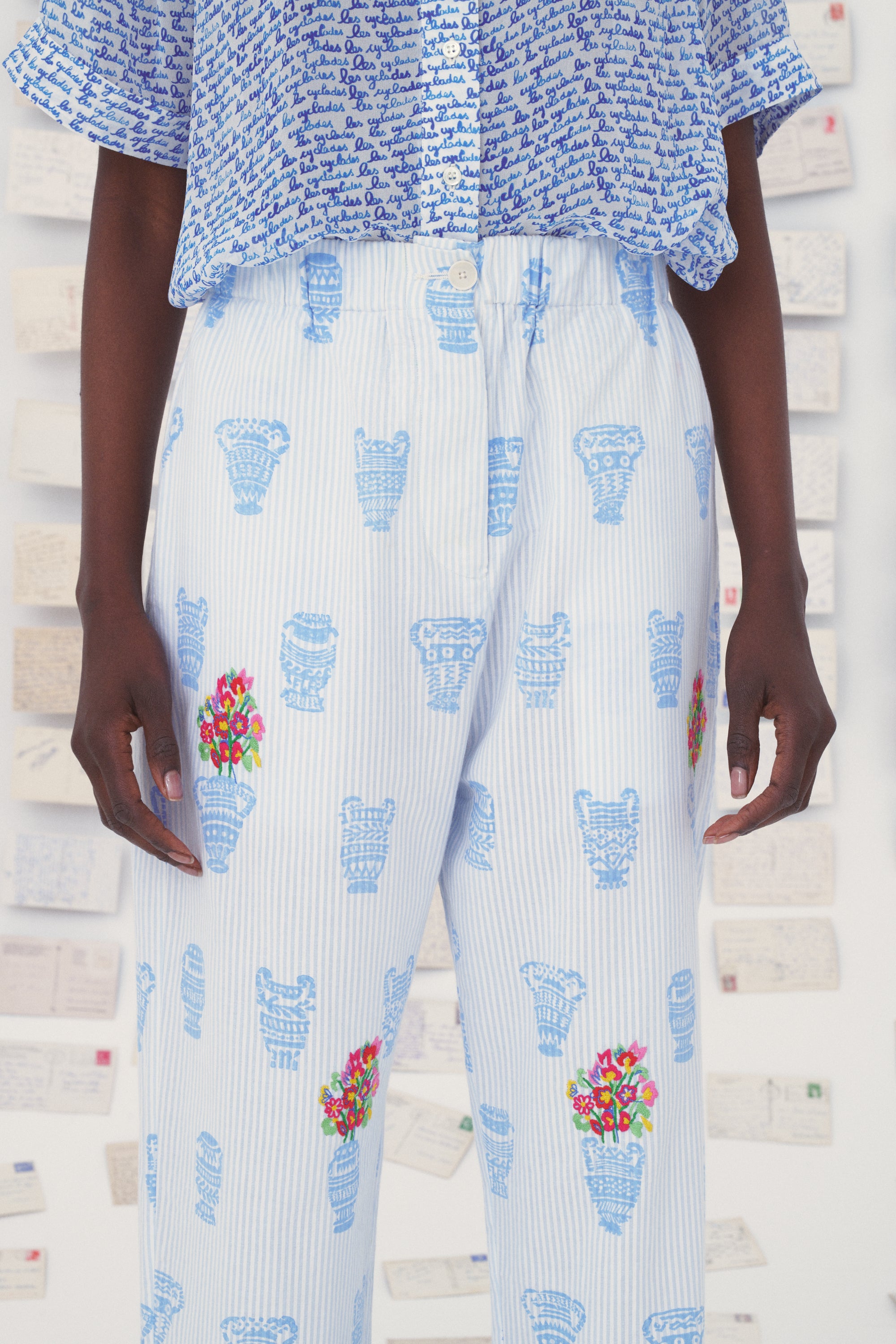 PANTALON KIKA - LES CYCLADES