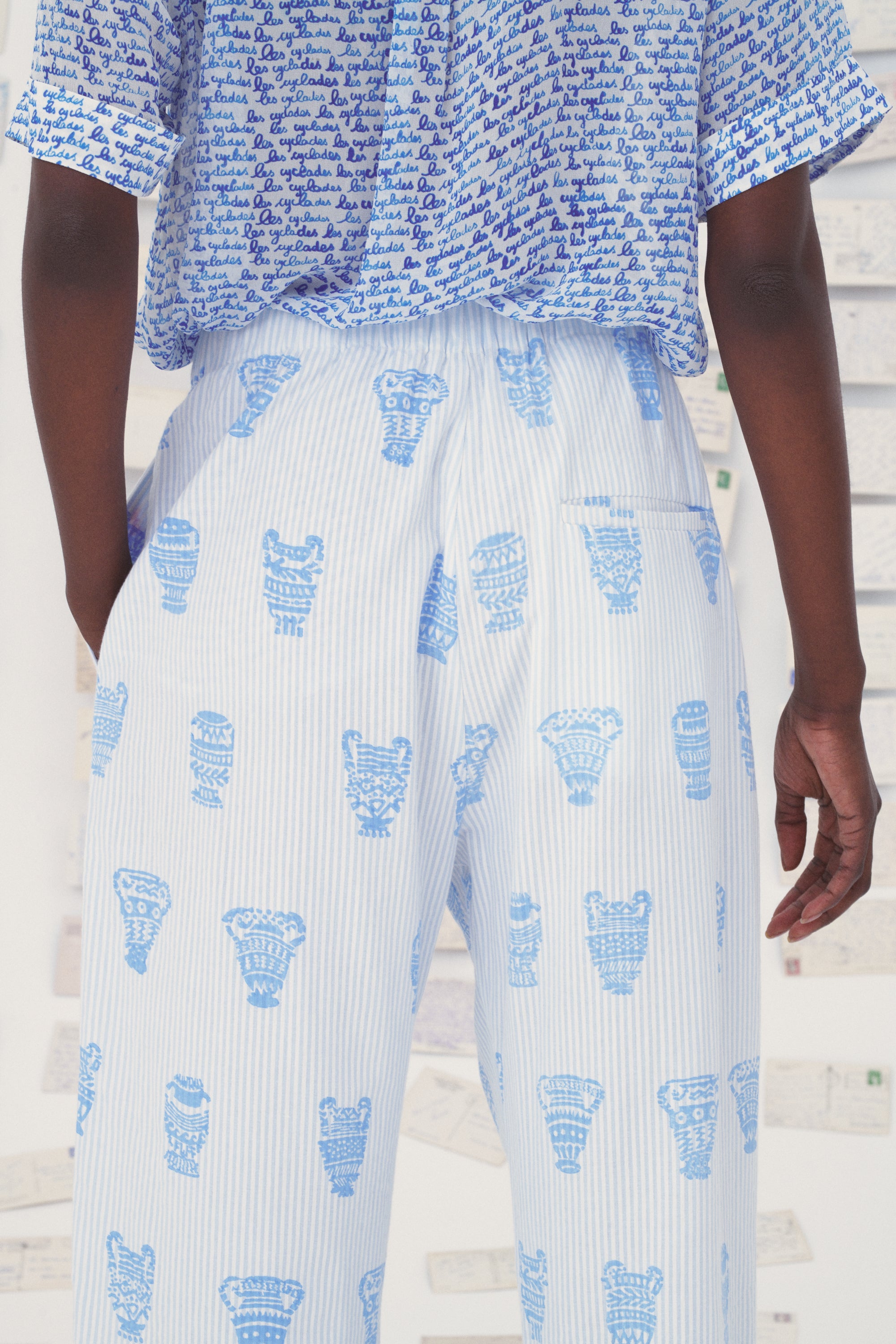 PANTALON KIKA - LES CYCLADES