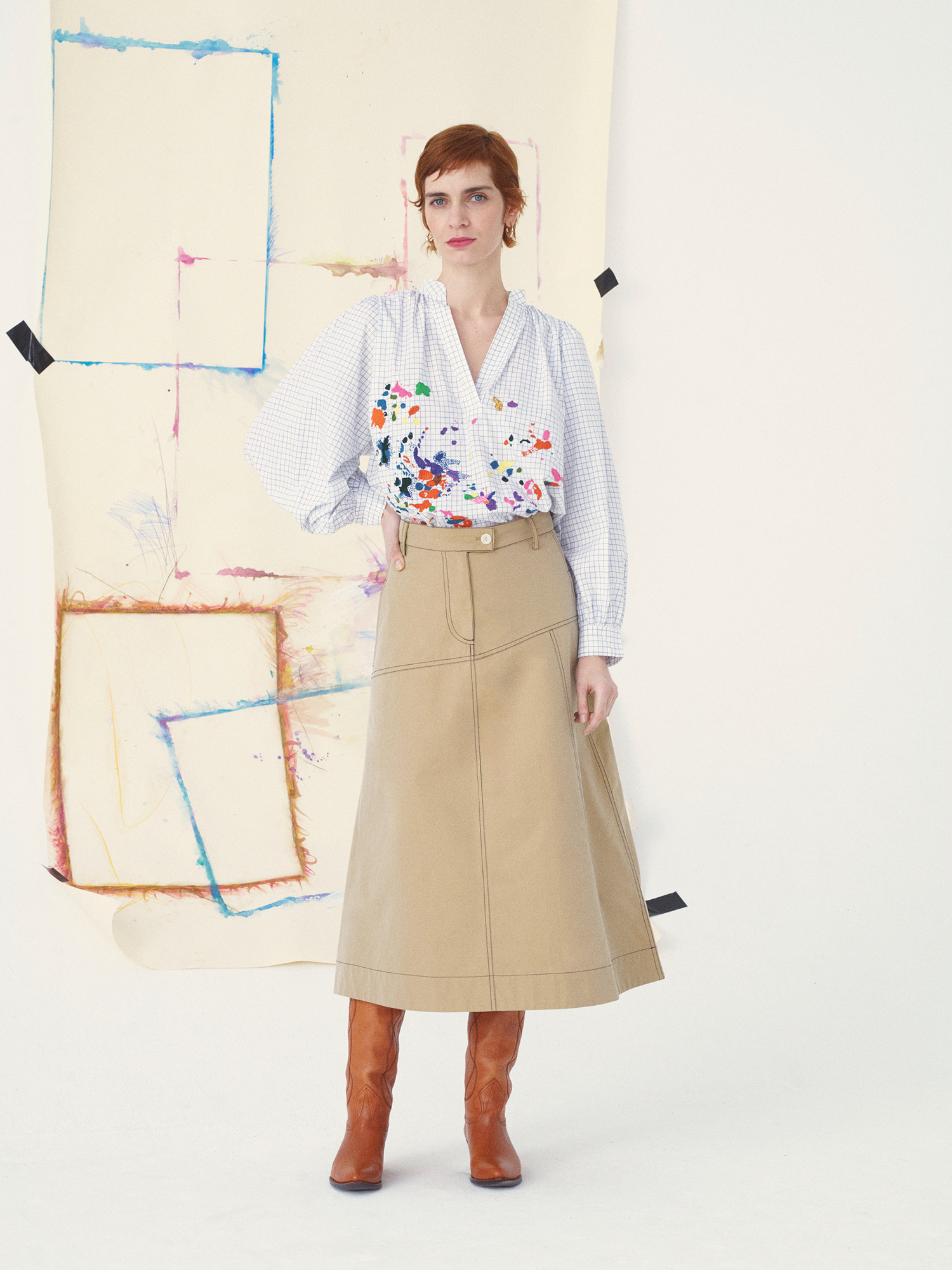 shirt-claudie-statement-multico
