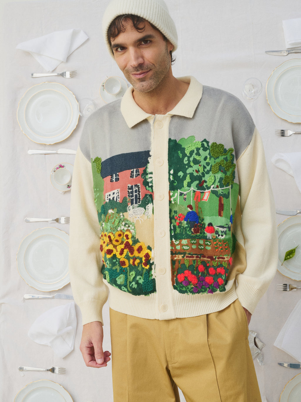 CARDIGAN ALBERT - THE GARDEN