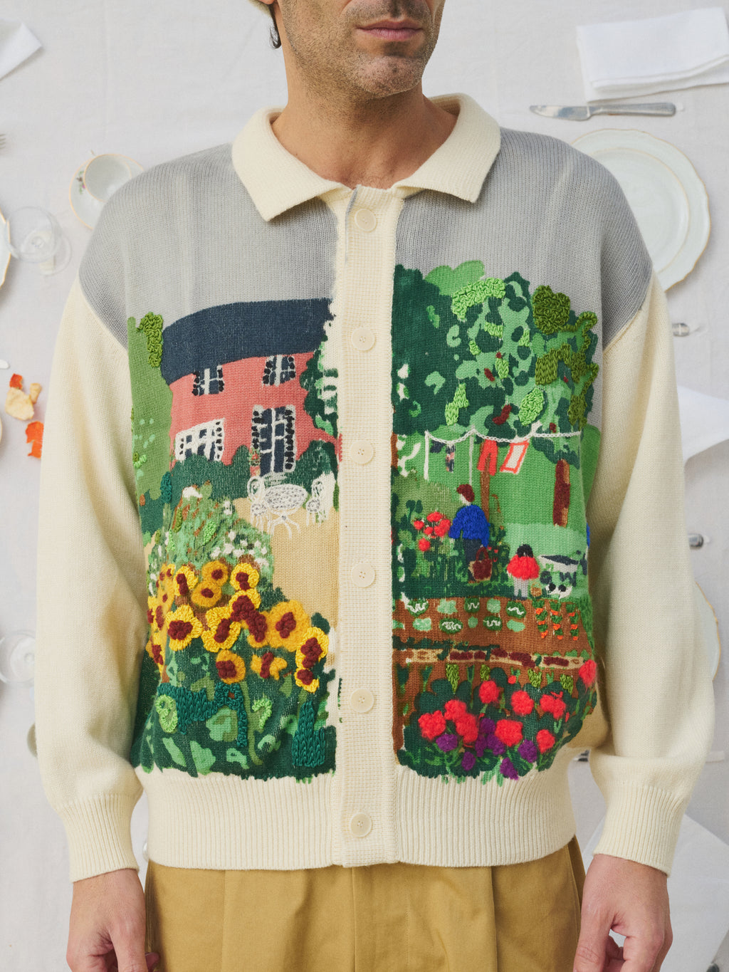 CARDIGAN ALBERT - THE GARDEN