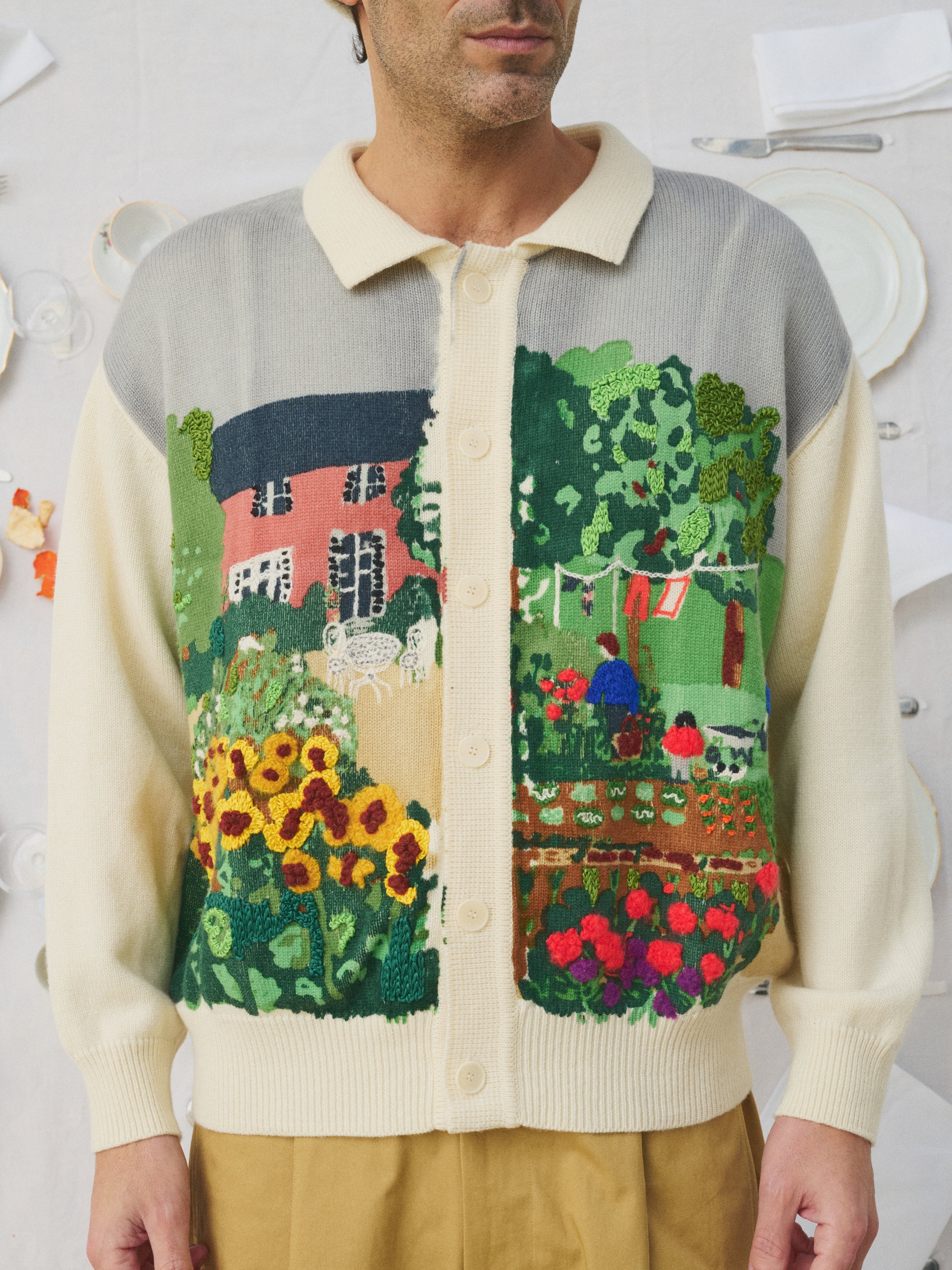 CARDIGAN ALBERT - THE GARDEN