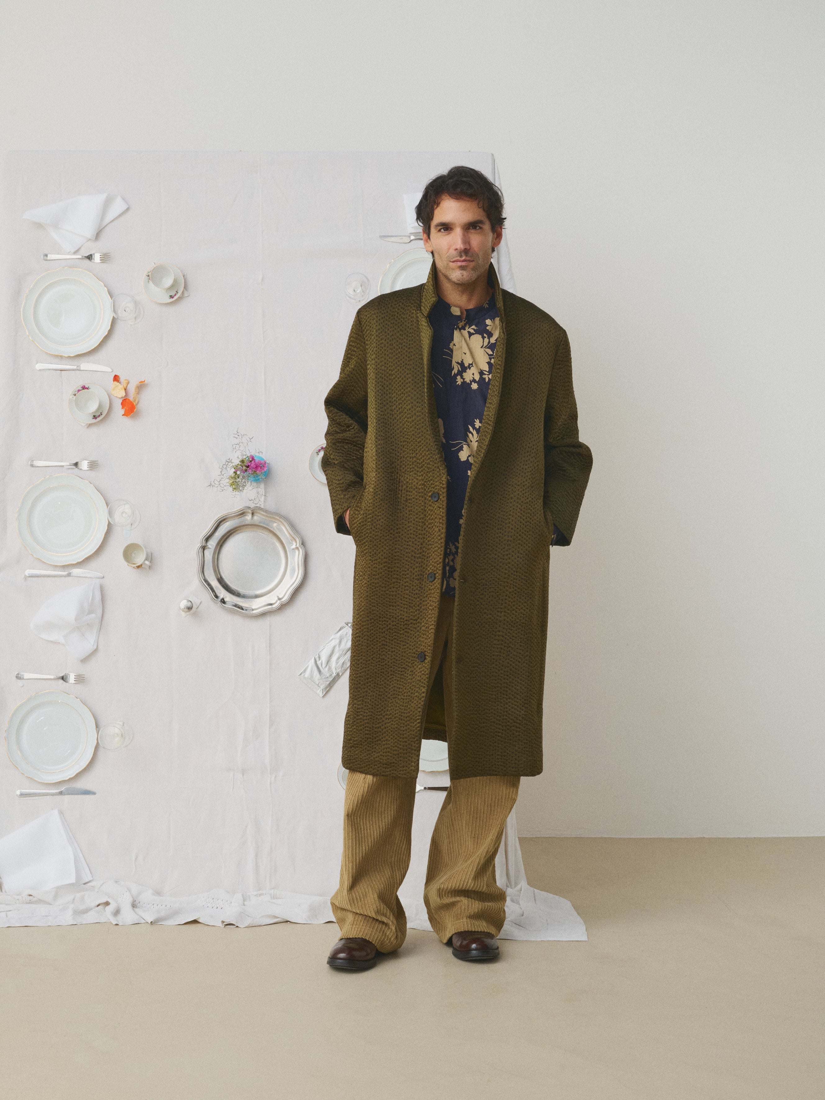 VINOD COAT - SOLIDS
