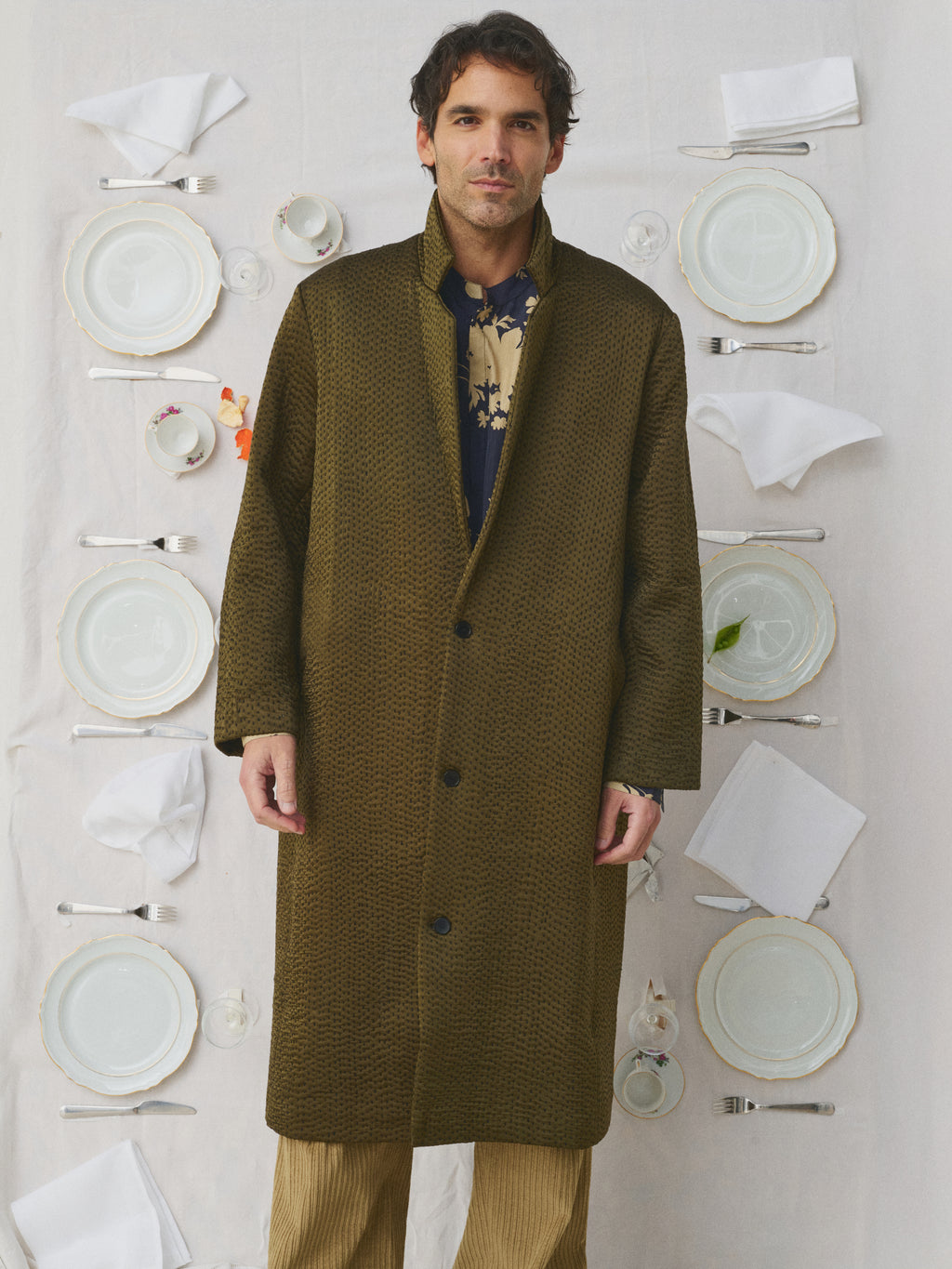 VINOD COAT - SOLIDS