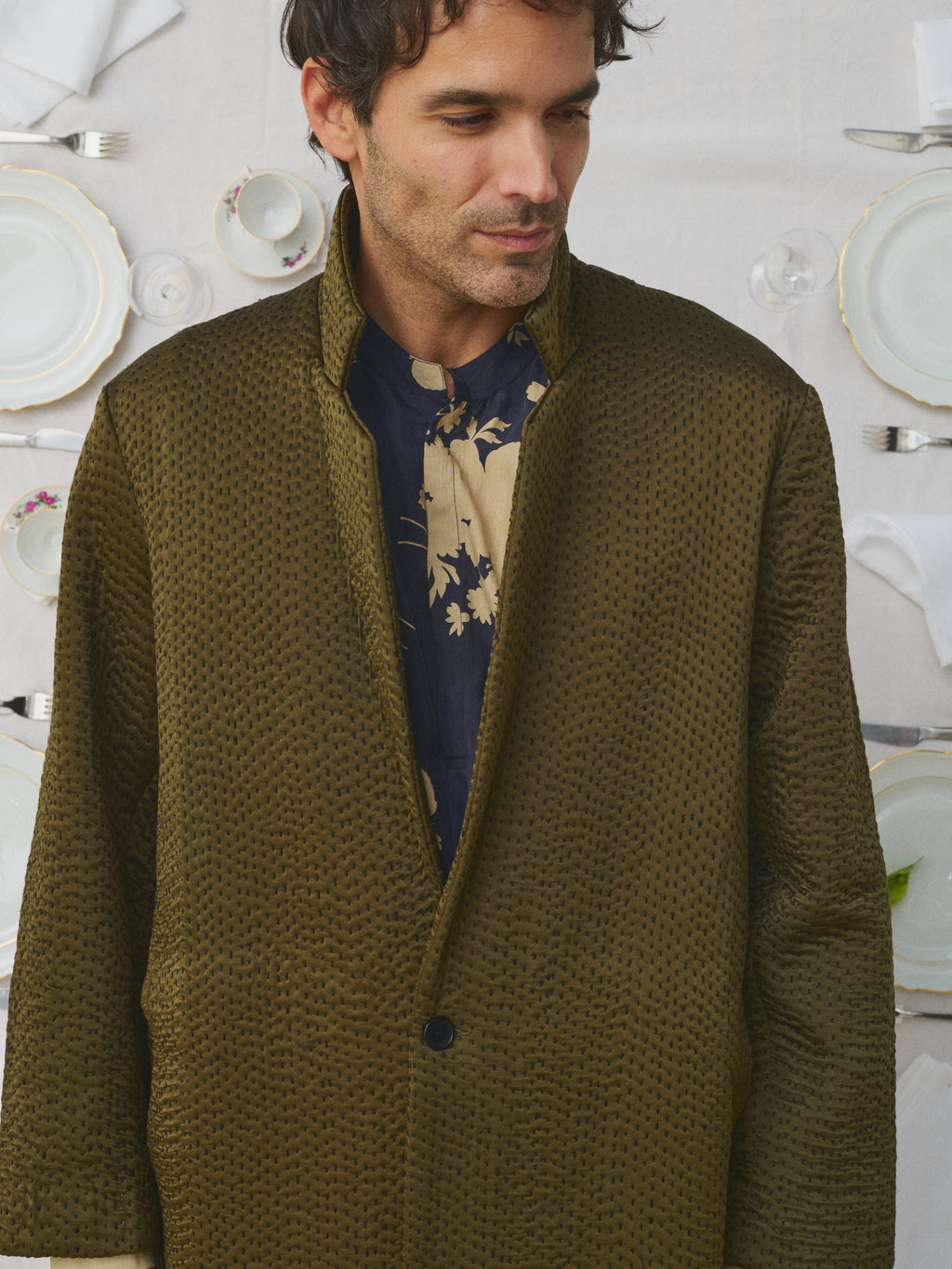 VINOD COAT - SOLIDS