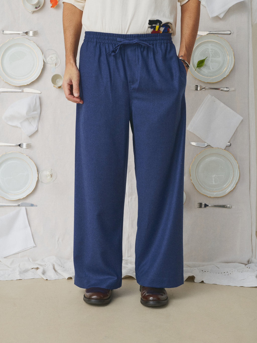 LOUIS TROUSERS - SOLIDS