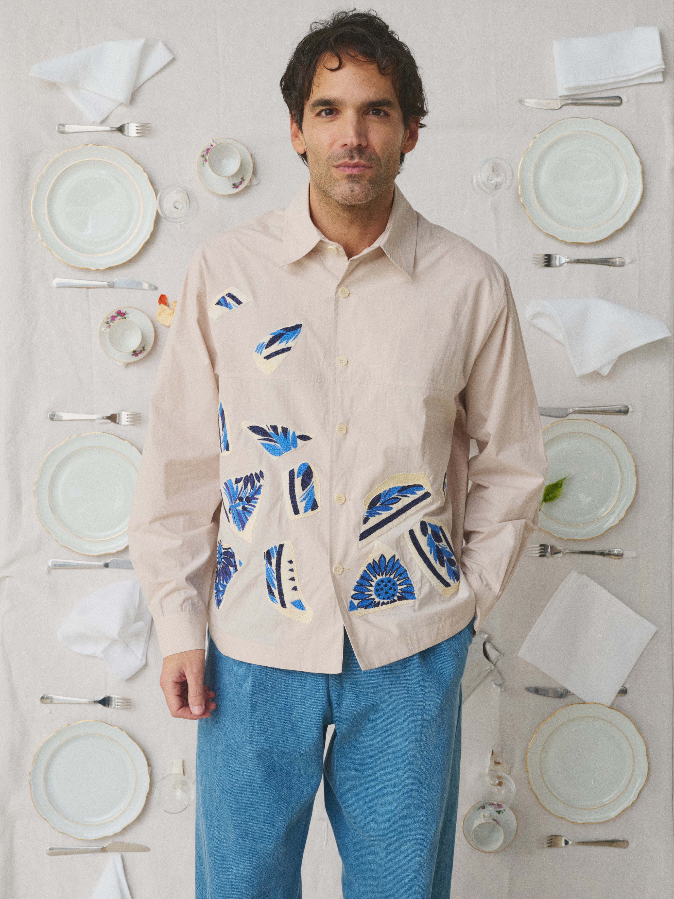 BABU SHIRT - BROKEN PLATE