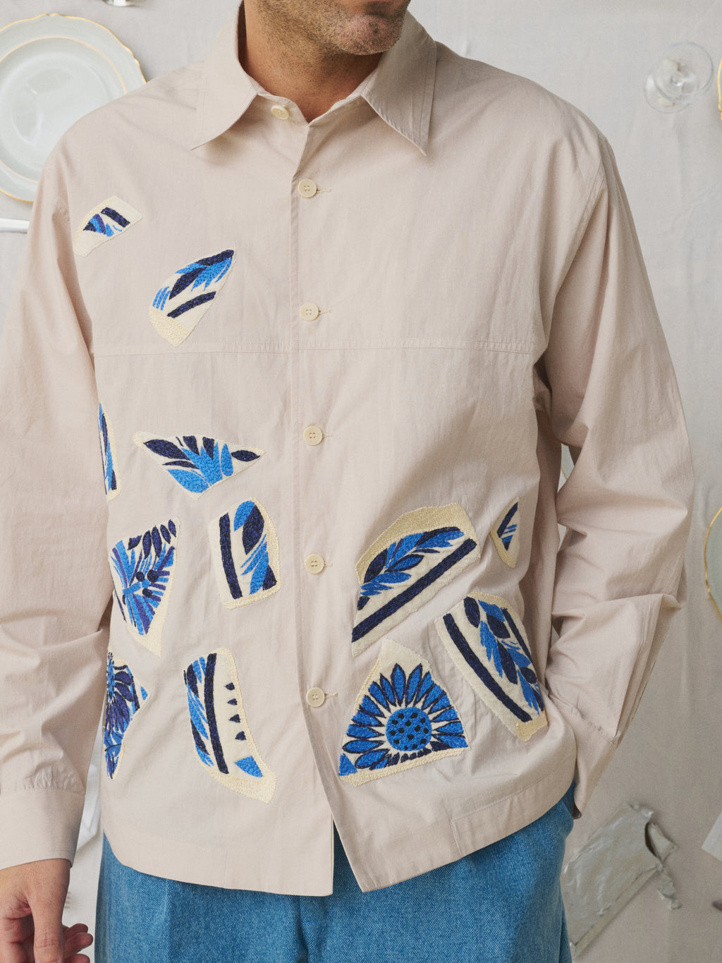 BABU SHIRT - BROKEN PLATE