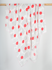 foulard-pois-red