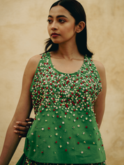top-lola-printemps-green