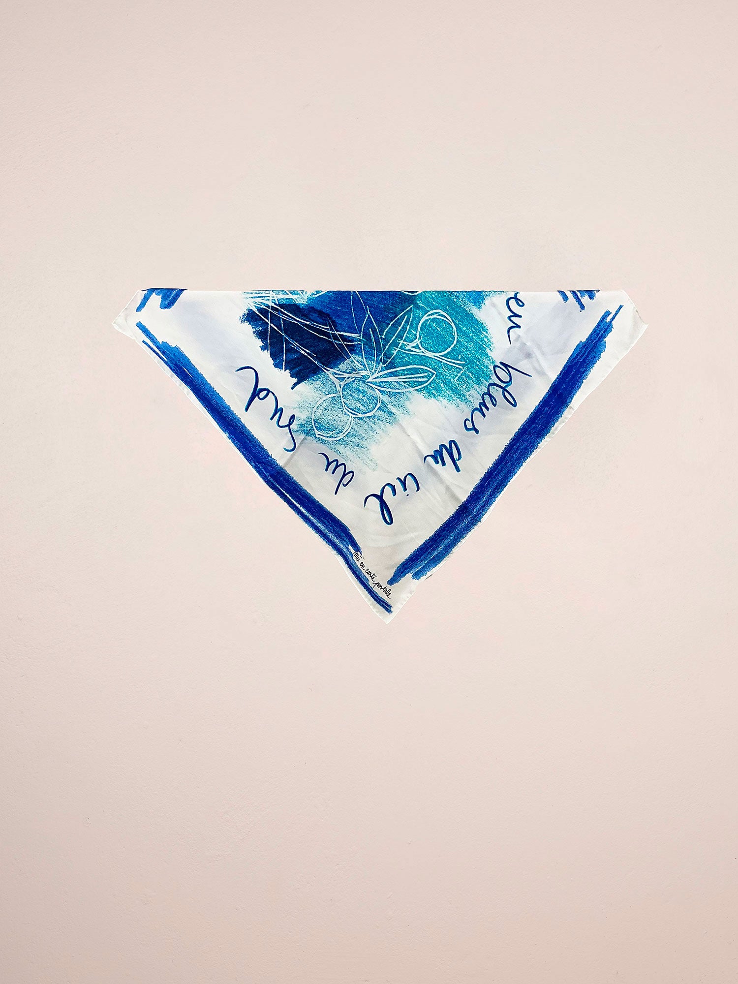 CARRE OLIVES BLEUES - LA PROVENCE