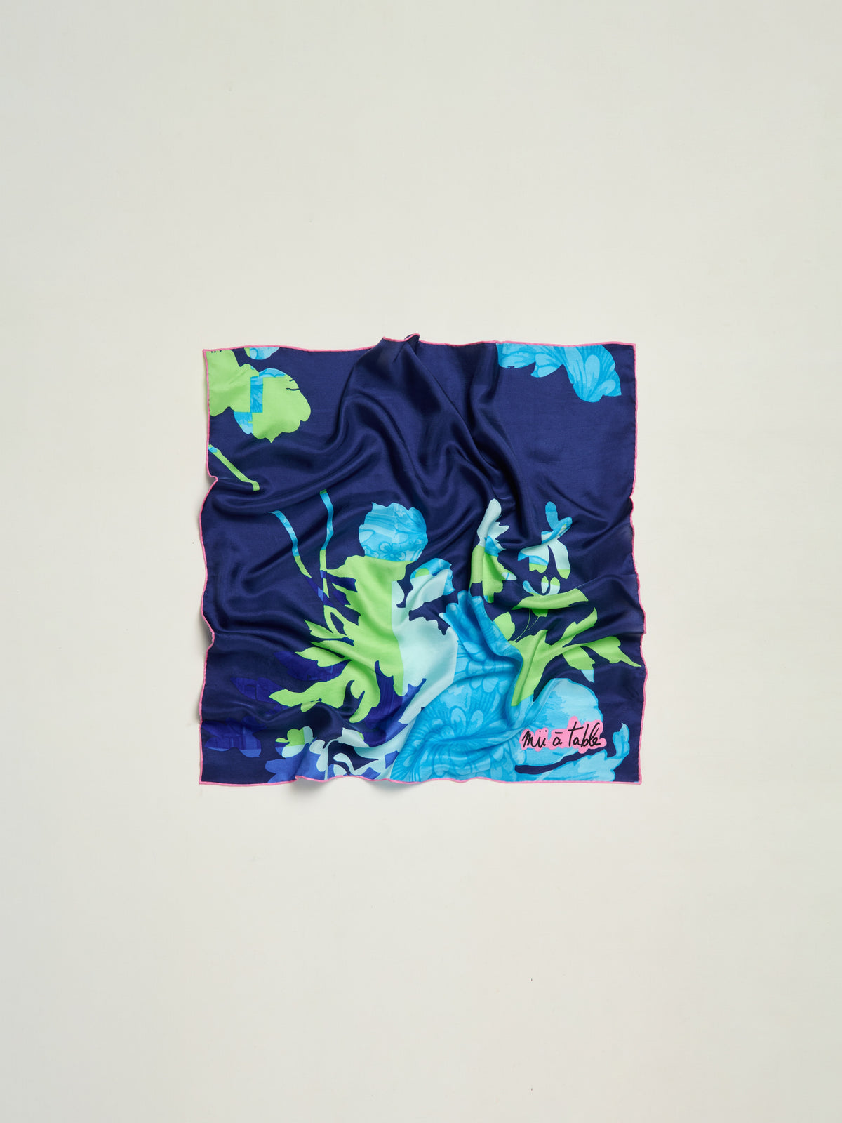 SILK SCARF 65 - BAROQUE COMPOSITION