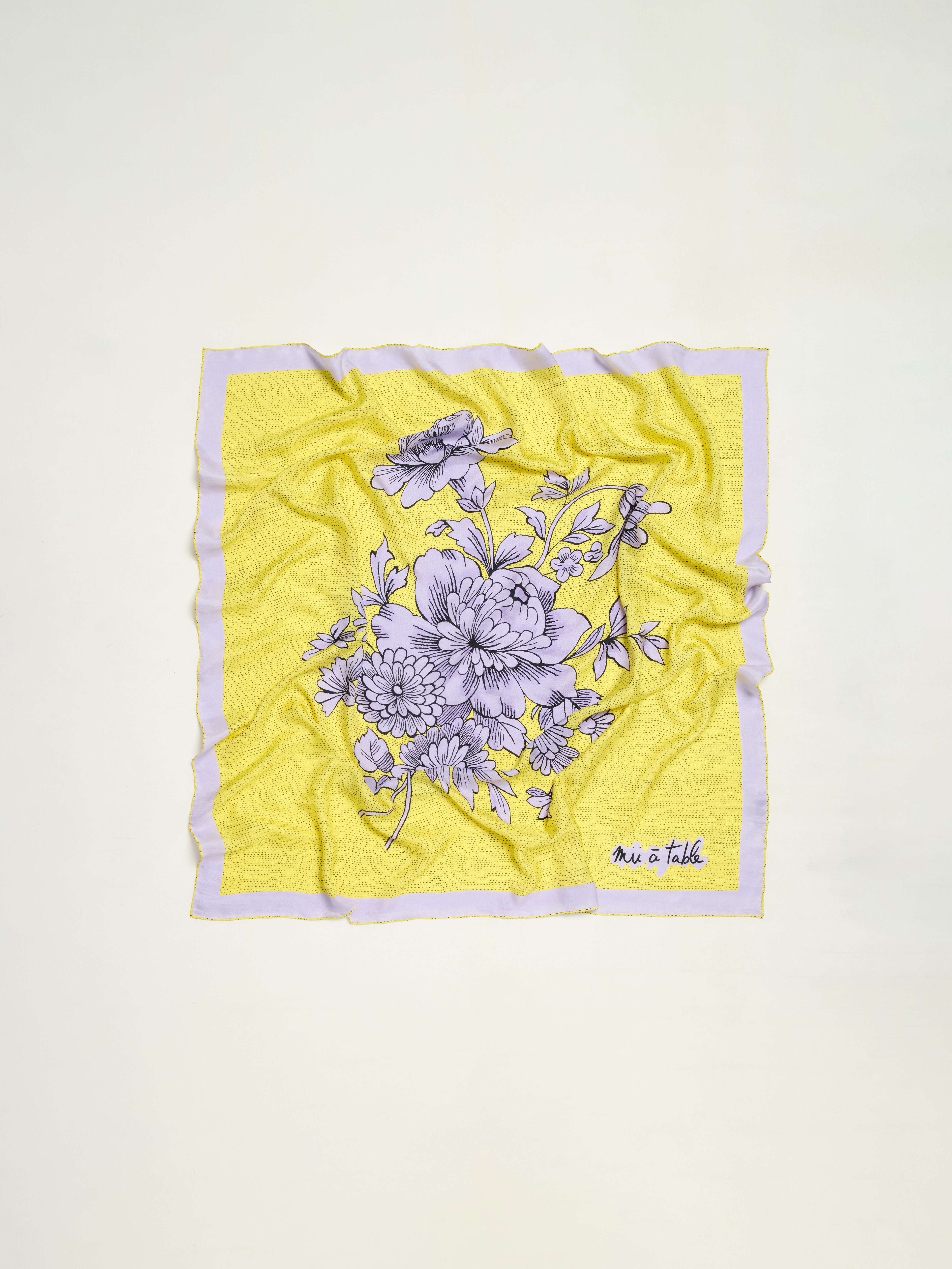 SILK SCARF 65 - DISHES