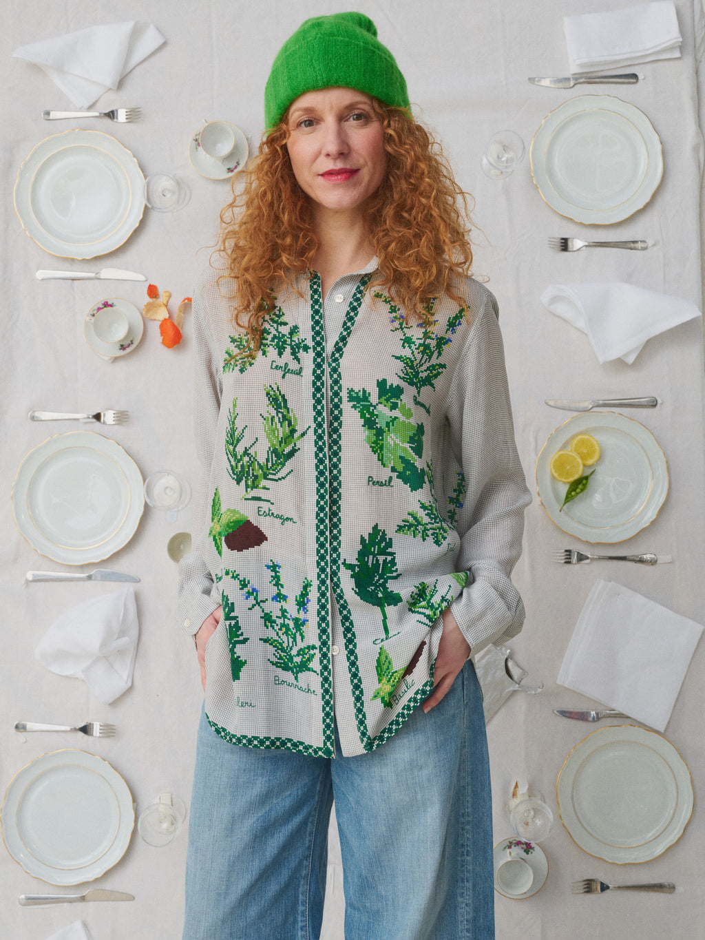 CHEMISE ASSIA - LE POTAGER