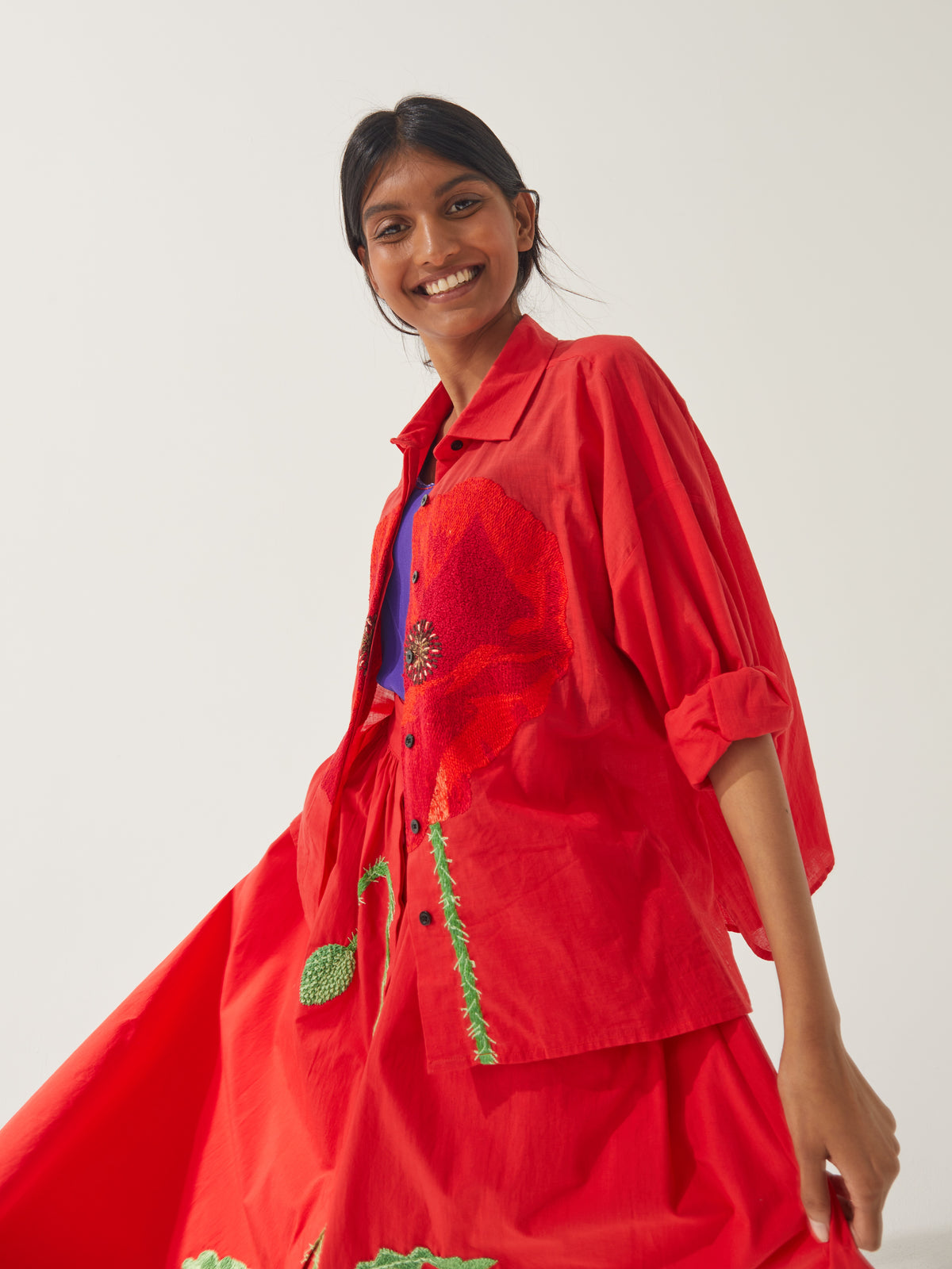 CHEMISE GRETA - LE COQUELICOT