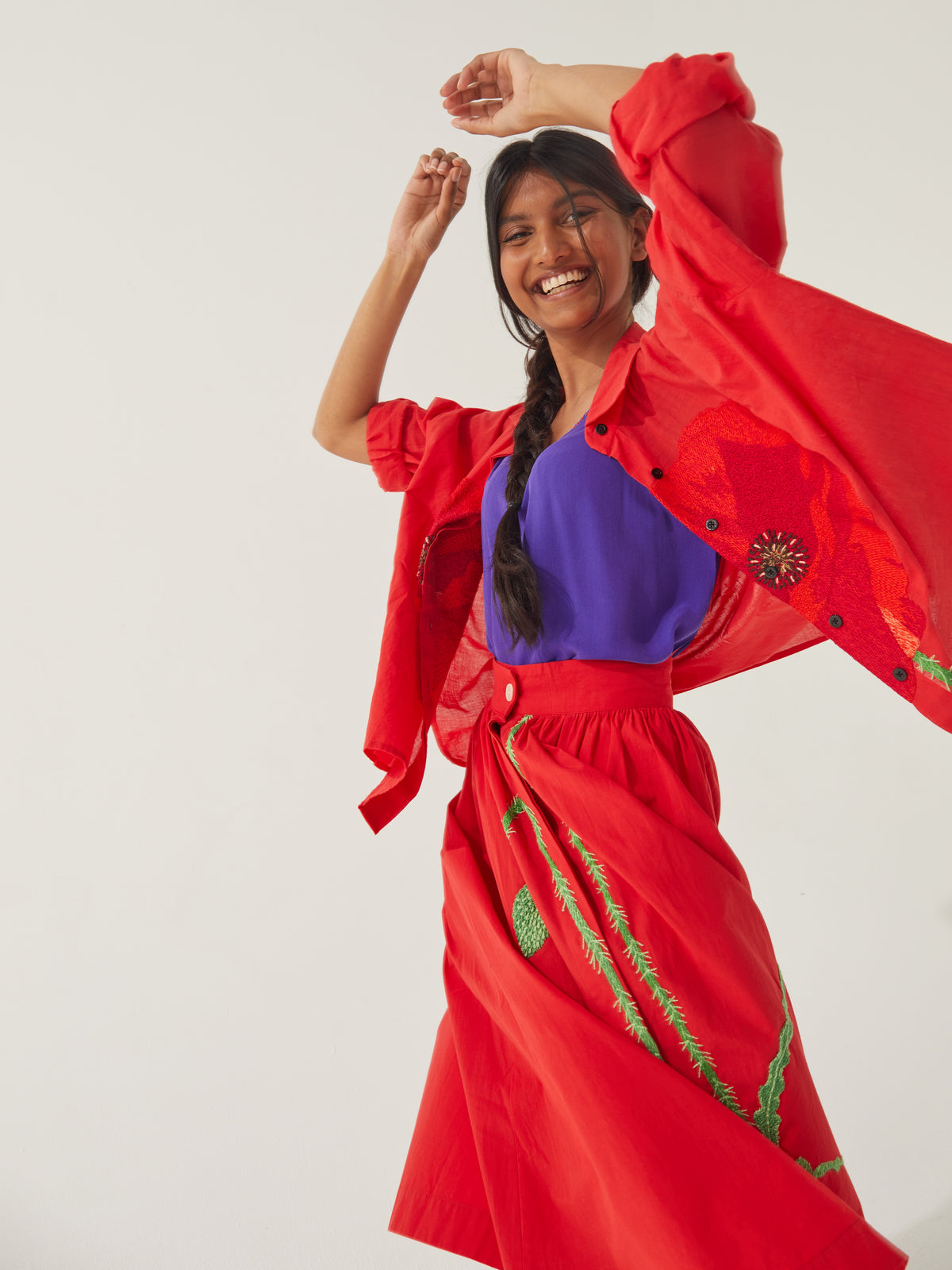 CHEMISE GRETA - LE COQUELICOT