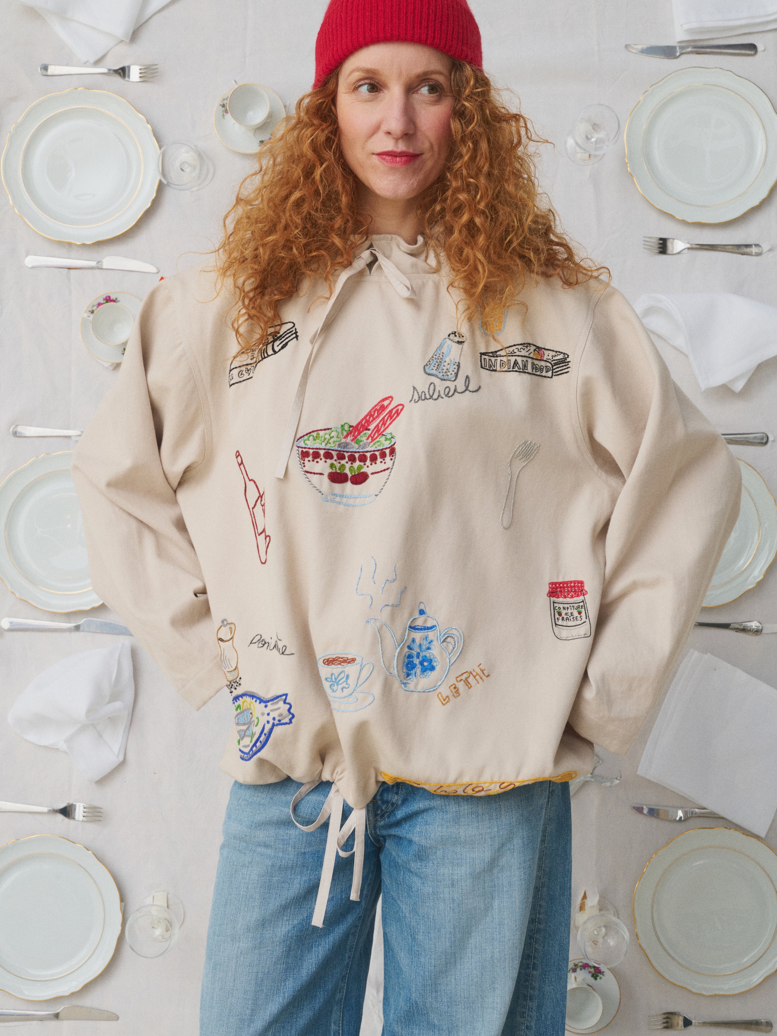 SWEATSHIRT SWAN - LA TABLE