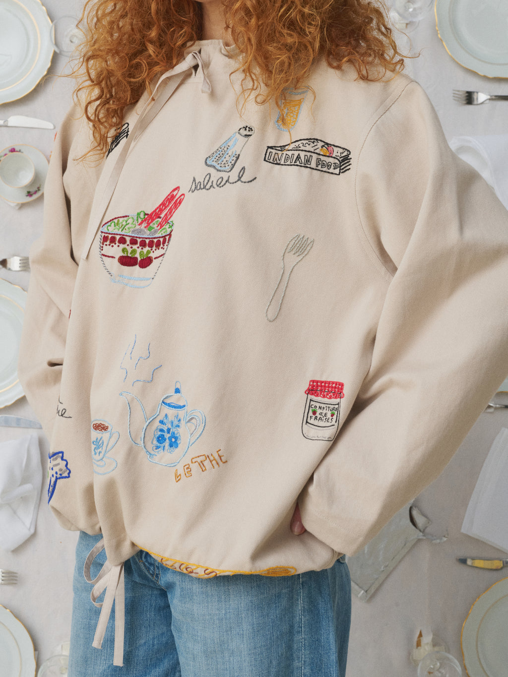 SWEATSHIRT SWAN - LA TABLE