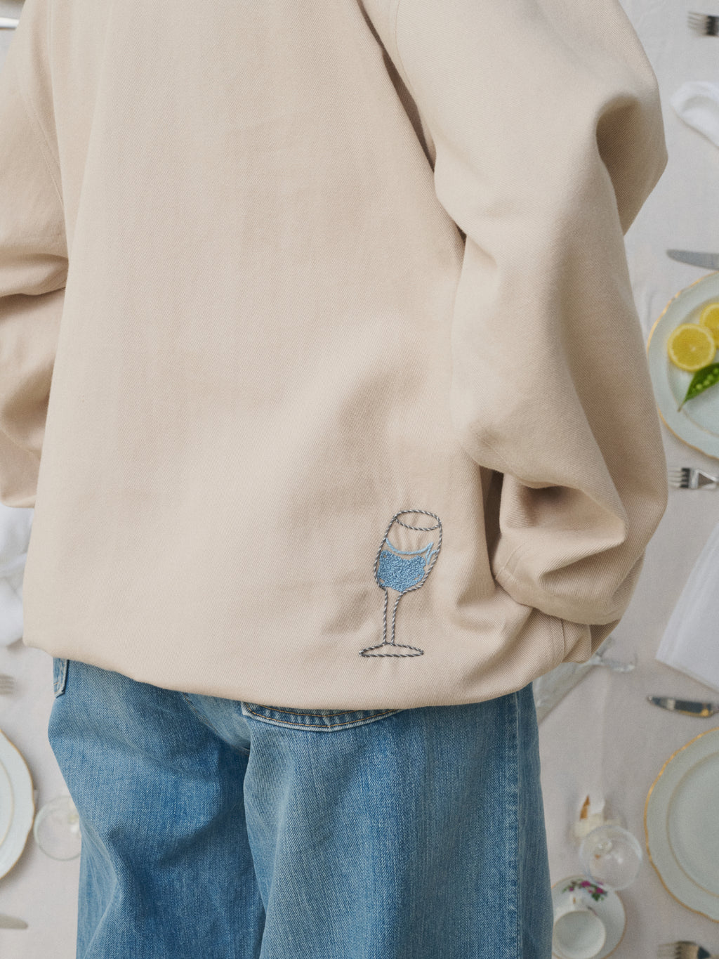 SWEATSHIRT SWAN - LA TABLE