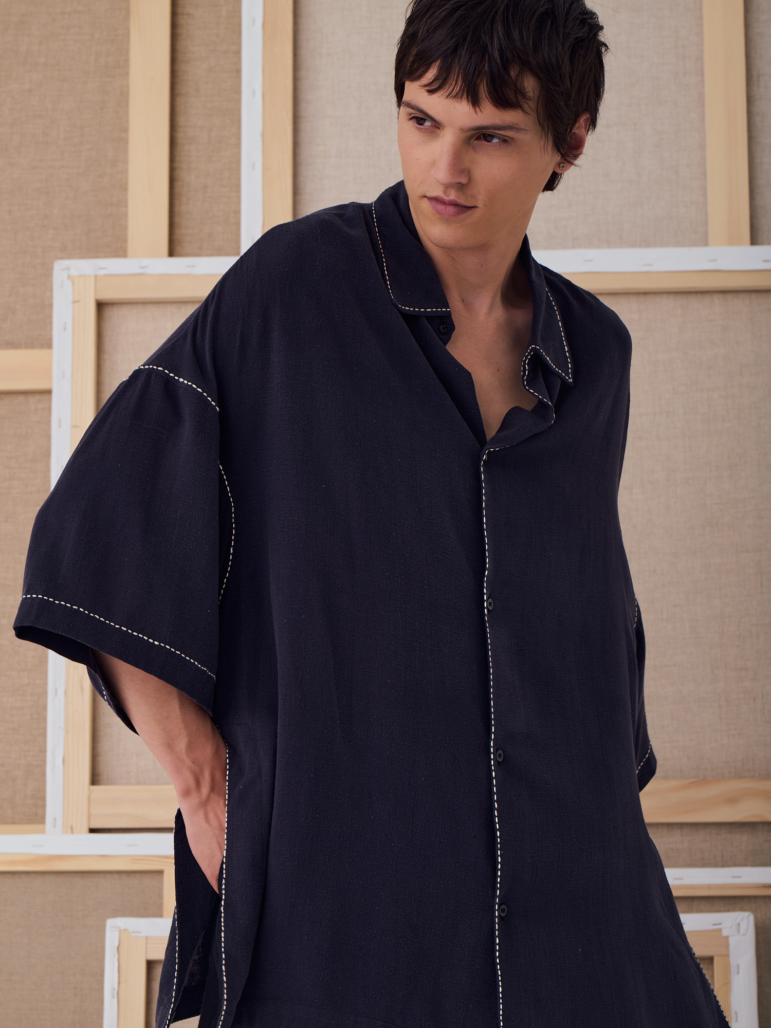 chemise-yukata-coloriste-ardoise