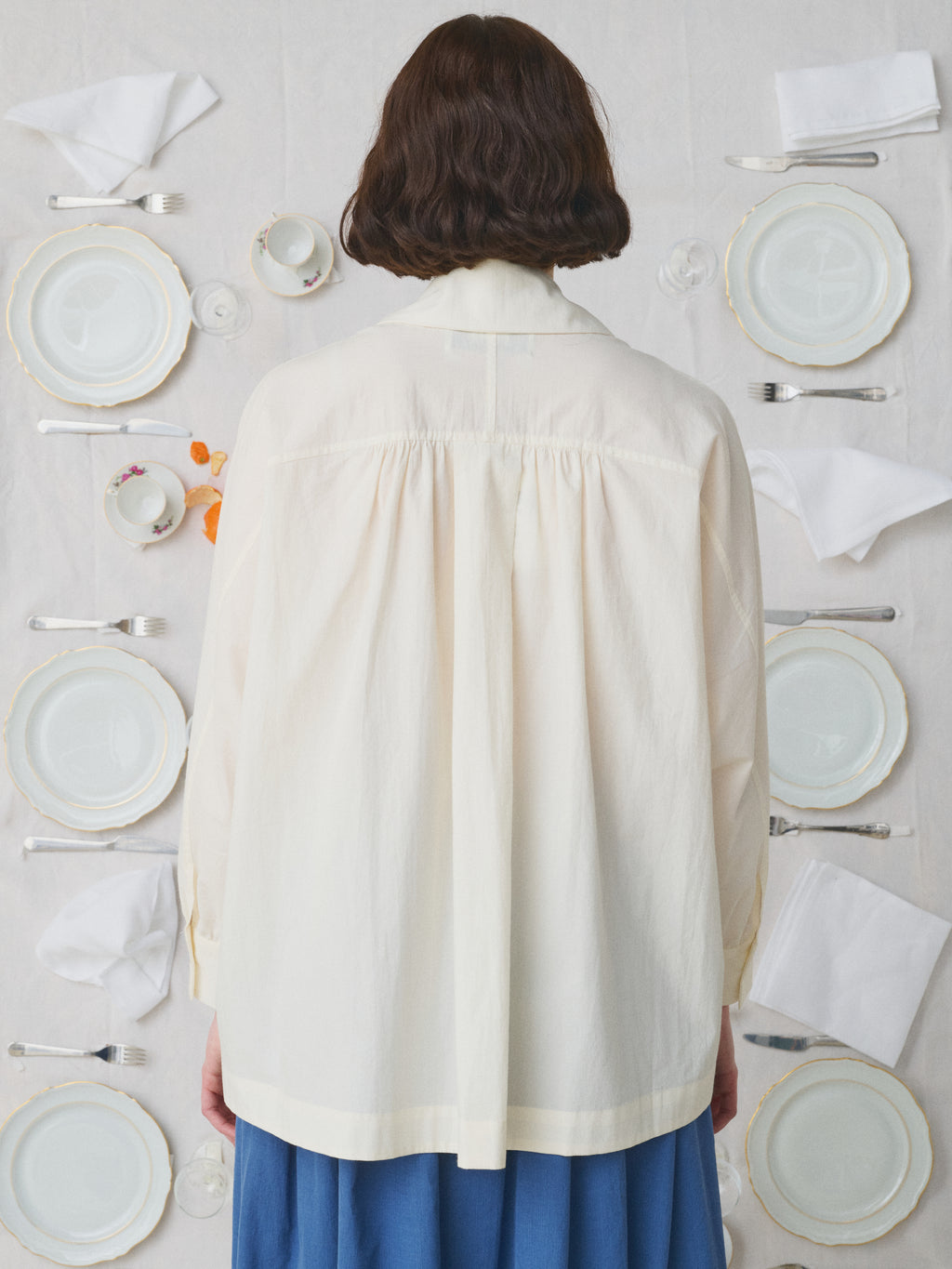 CHEMISE EMMANUELLA - ASSIETTE CASSEE