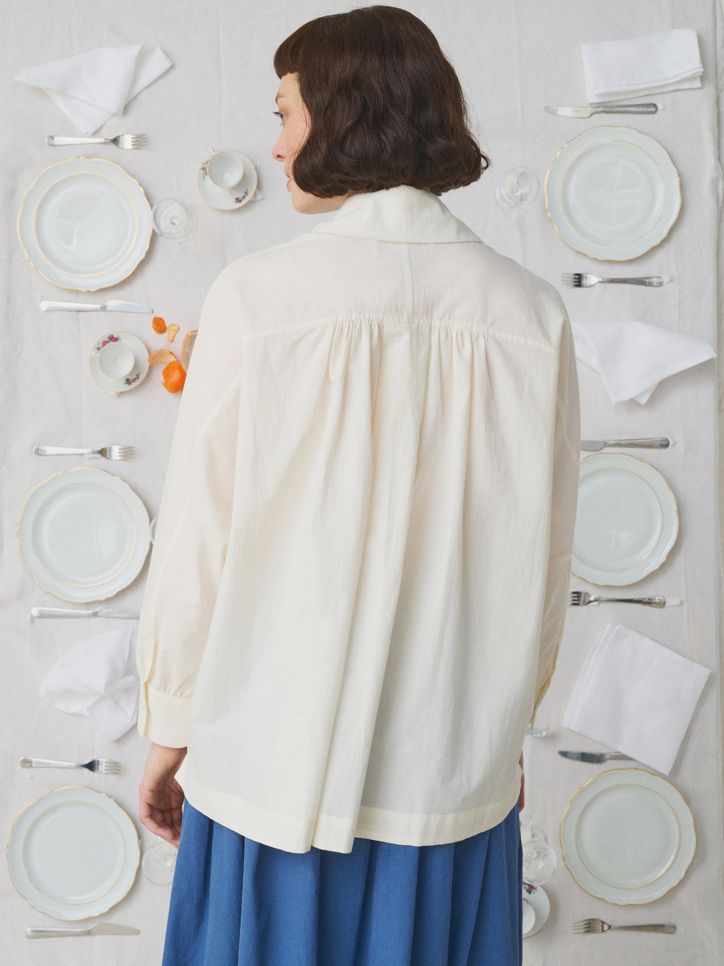 CHEMISE EMMANUELLA - ASSIETTE CASSEE
