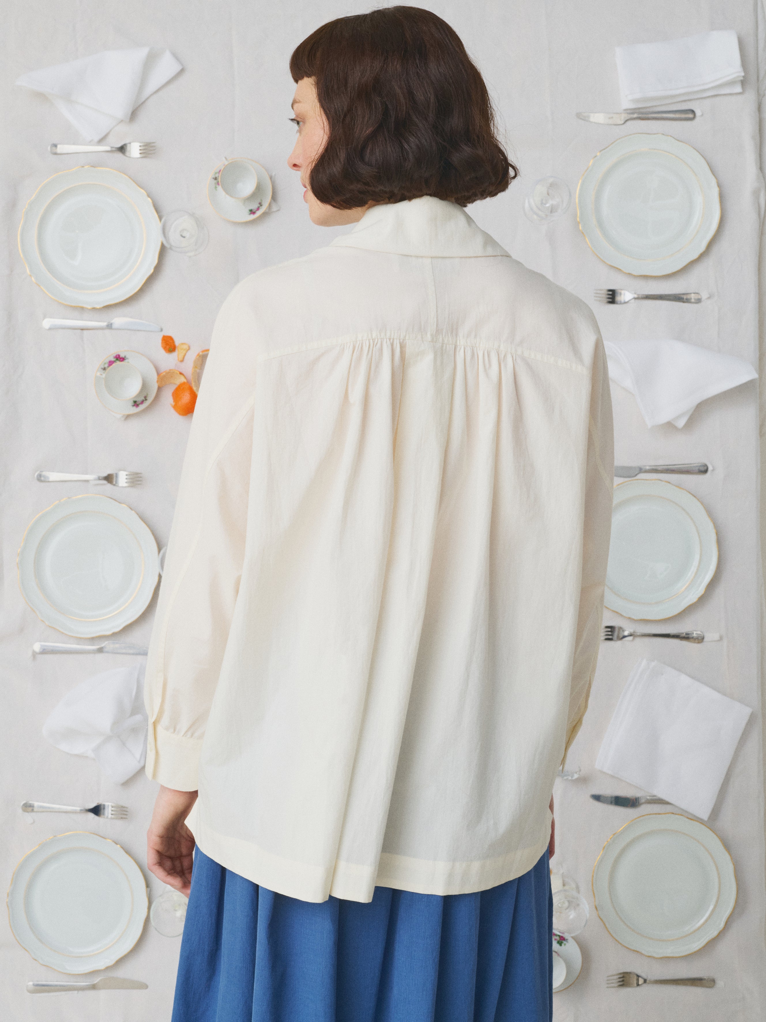 CHEMISE EMMANUELLA - ASSIETTE CASSEE