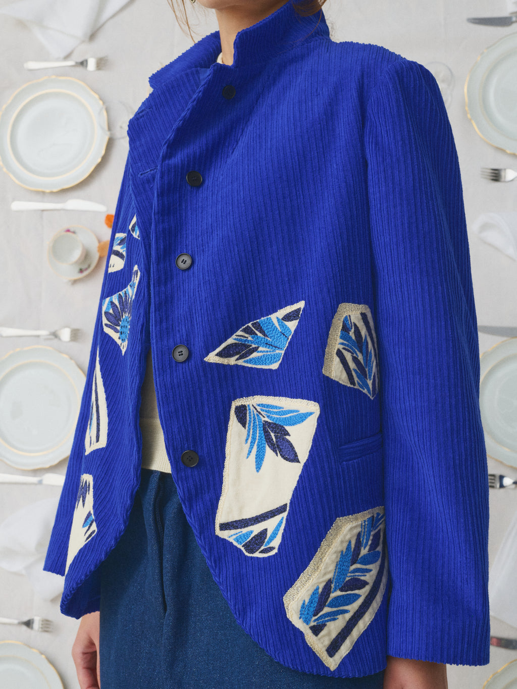 VESTE ELLIE - ASSIETTE CASSEE