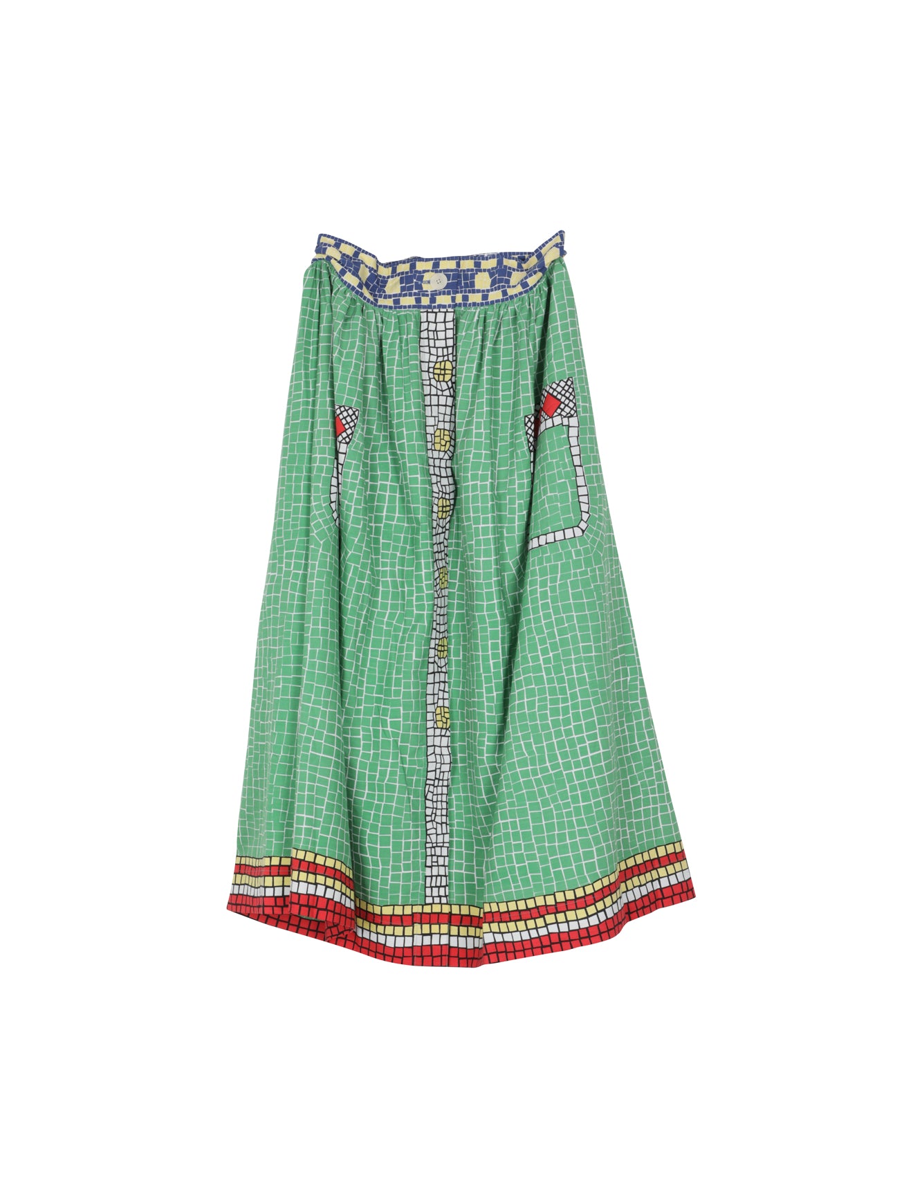 jupe-sona-mosaique-green-miicollection