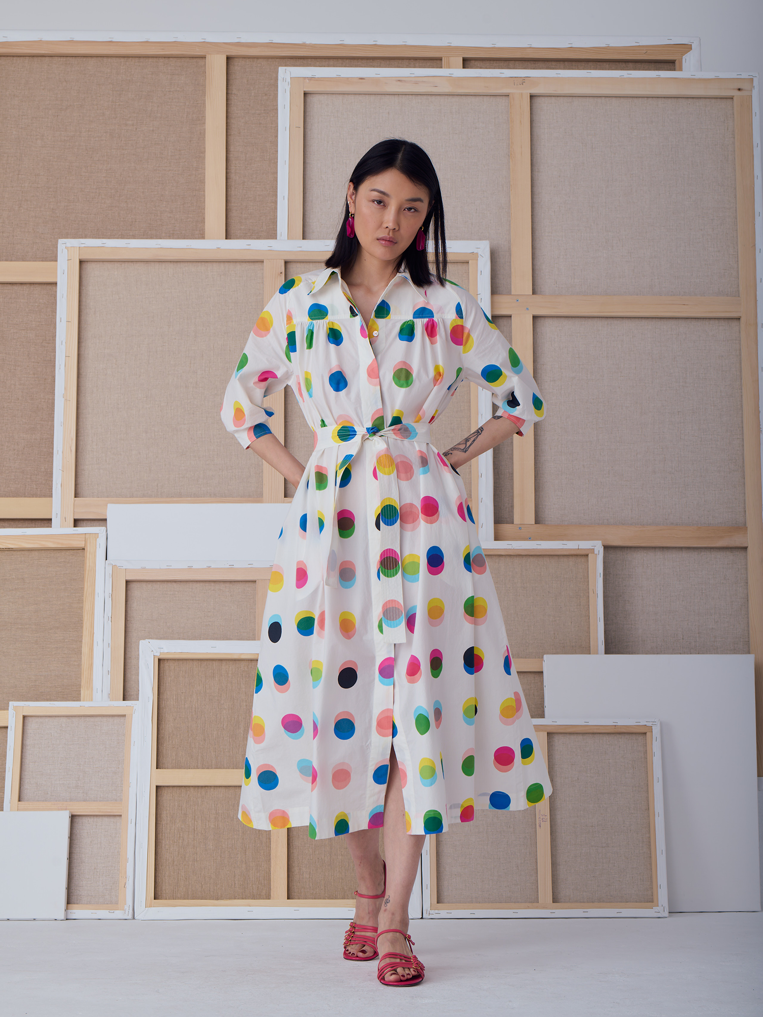 robe-niki-coloriste-offwhite