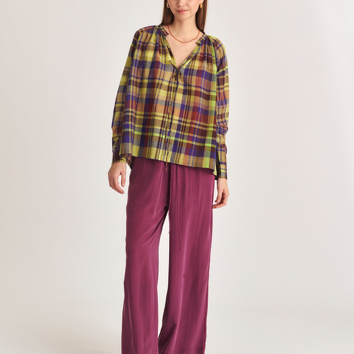 pant-sablon-unis-bordeaux