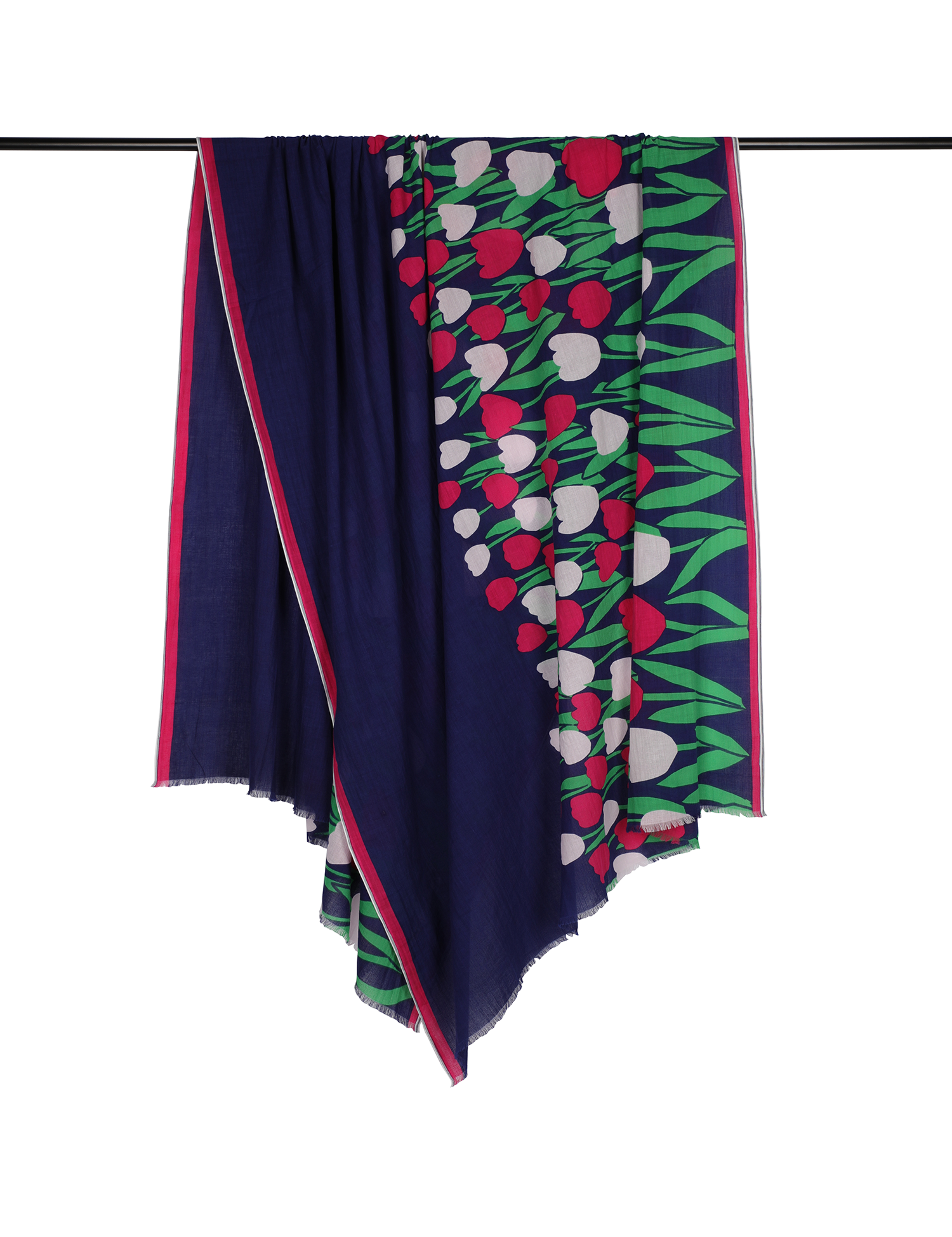 foulard-tulipes-blue-miicollection