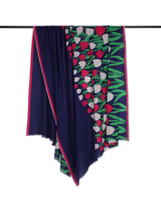 foulard-tulipes-blue-miicollection