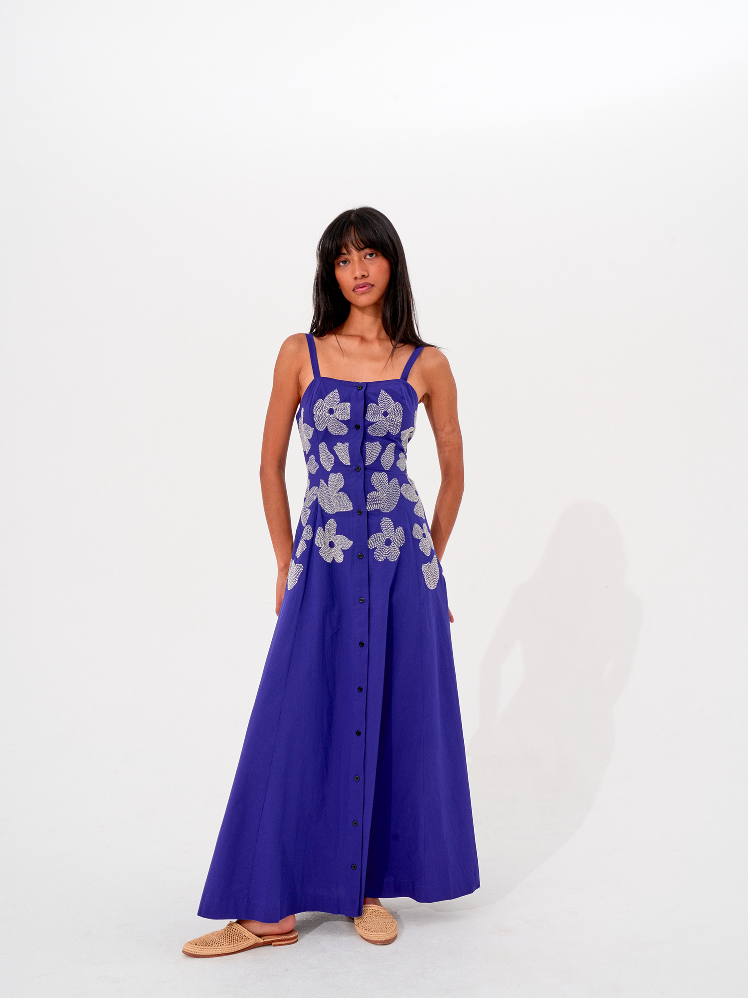 dress-tiphaine-flower-royalblue