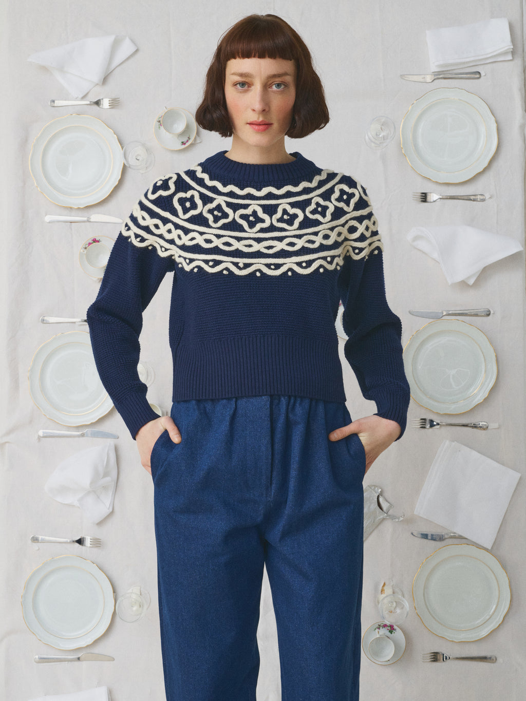 PULL ROSALIE - LA CHANTILLY