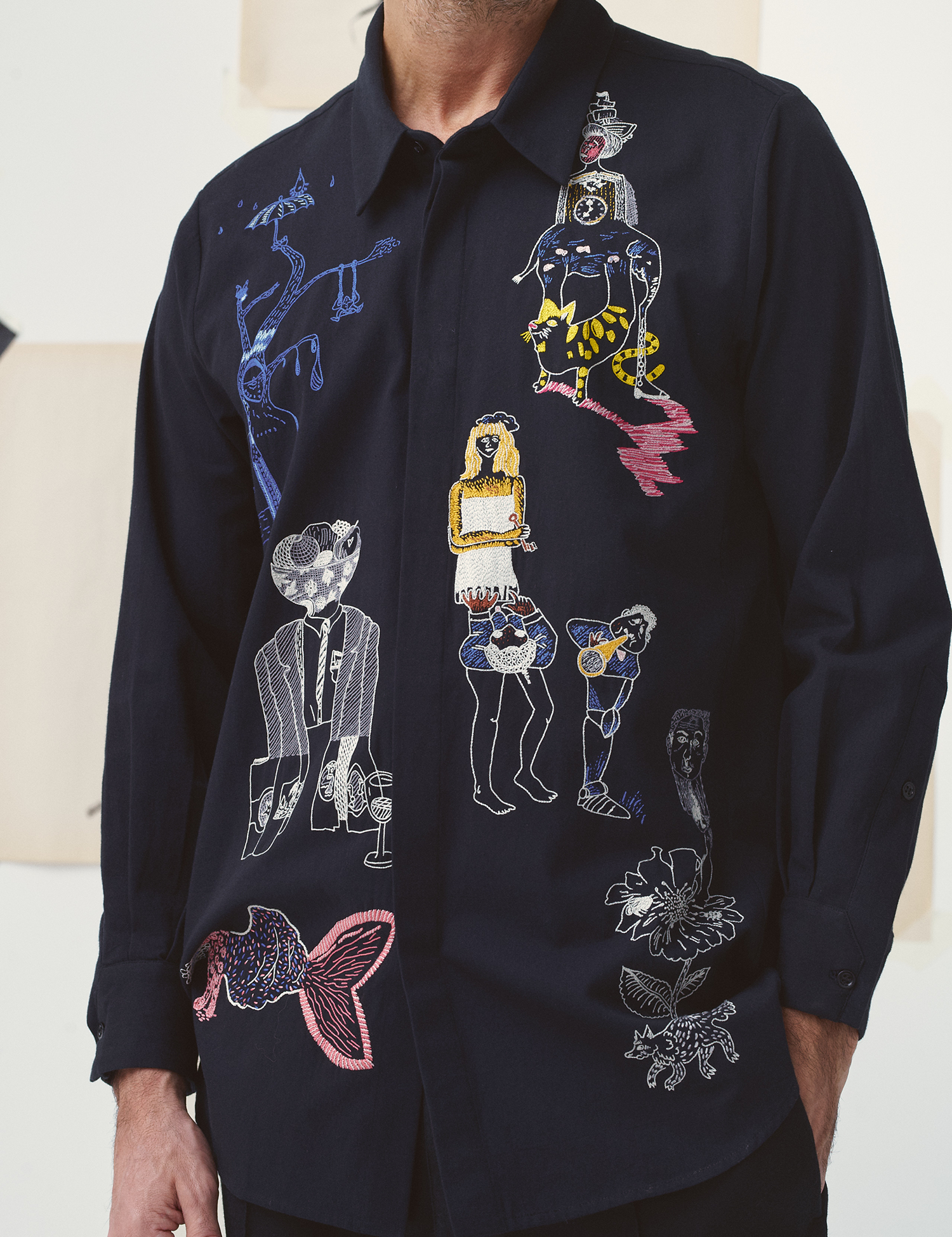 shirt-lino-surrealiste-black